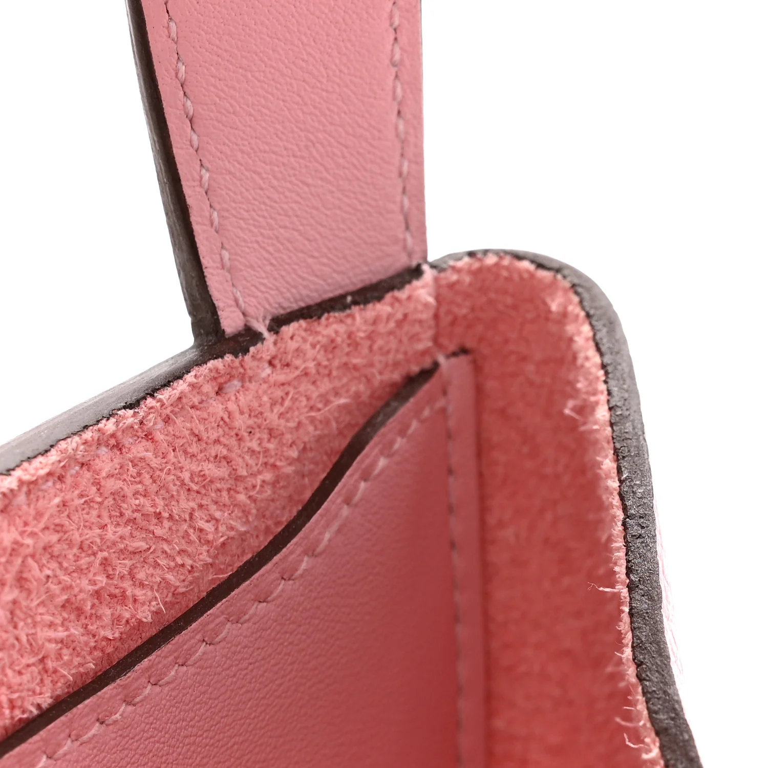 Taurillon Clemence Swift In-The-Loop 18 Bag Rose Sakura - Image 11