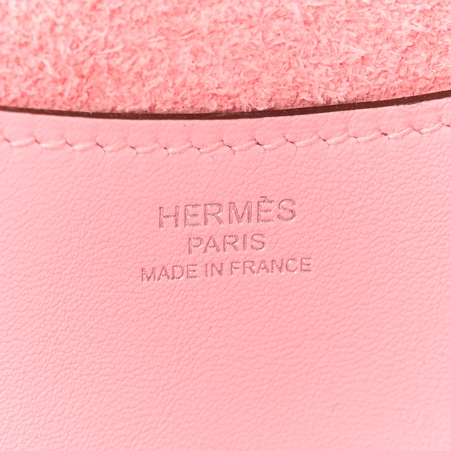 Taurillon Clemence Swift In-The-Loop 18 Bag Rose Sakura - Image 6