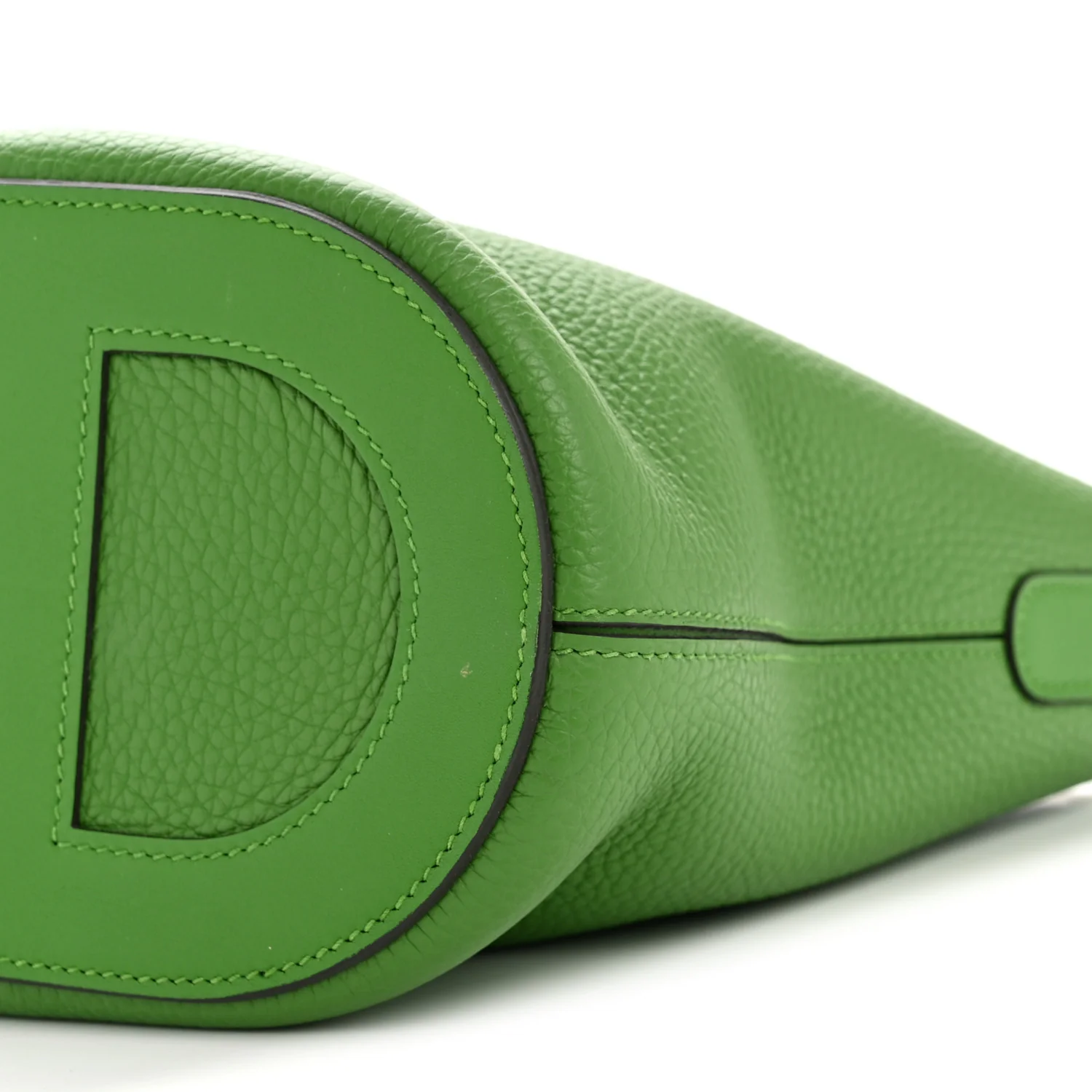 Taurillon Clemence Swift In-The-Loop 18 Bag Vert Yucca - Image 10
