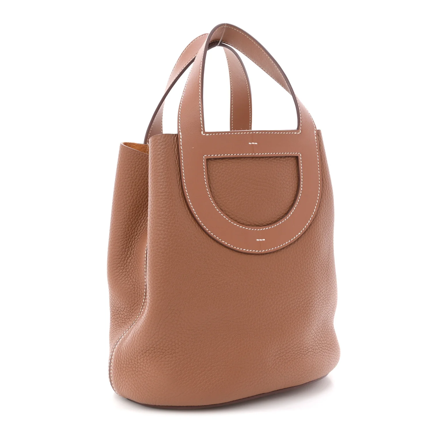 Taurillon Clemence Swift In-The-Loop 23 Bag Gold - Image 4