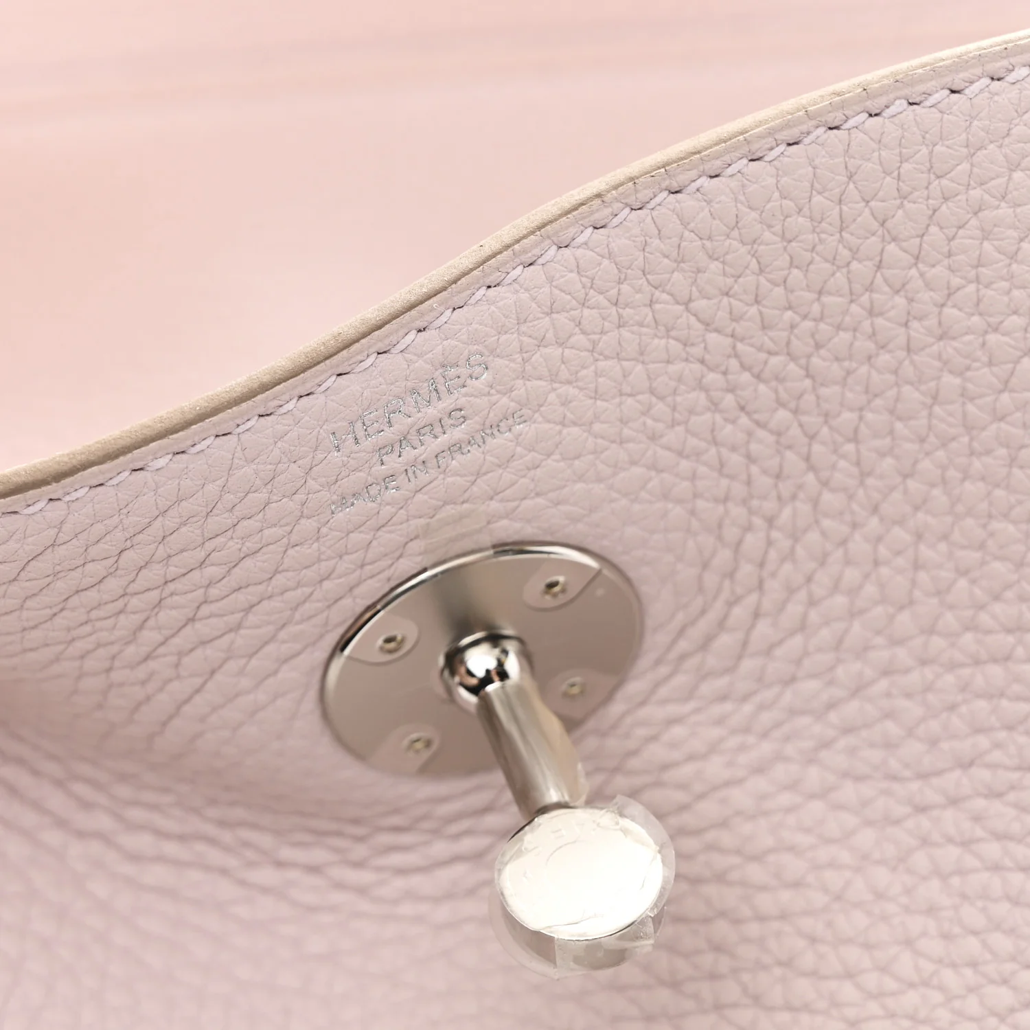 Taurillon Clemence Verso Lindy 26 Mauve Pale Mushroom - Image 6