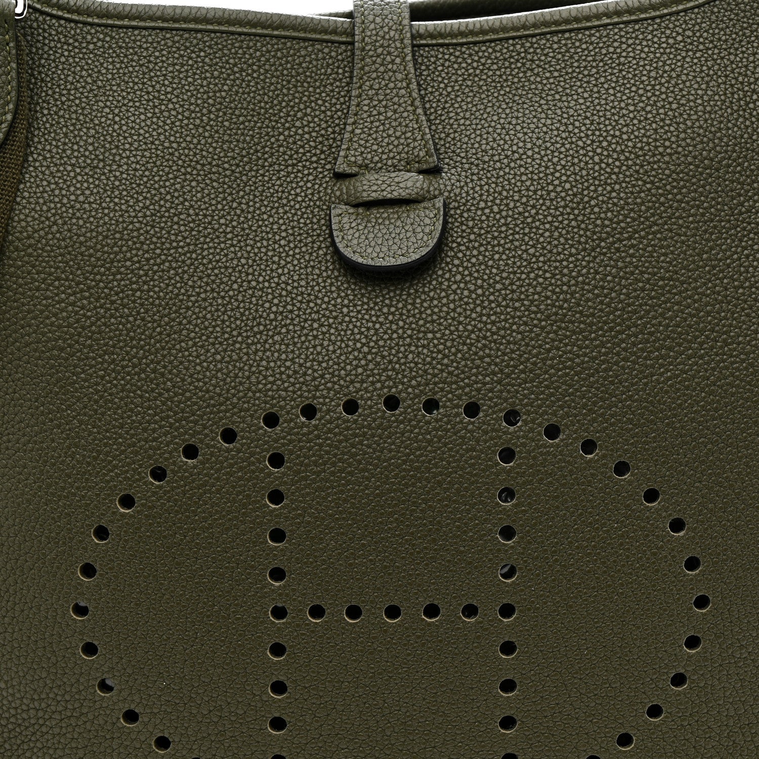 Taurillon Maurice Evelyne III PM Vert Olive - Image 8