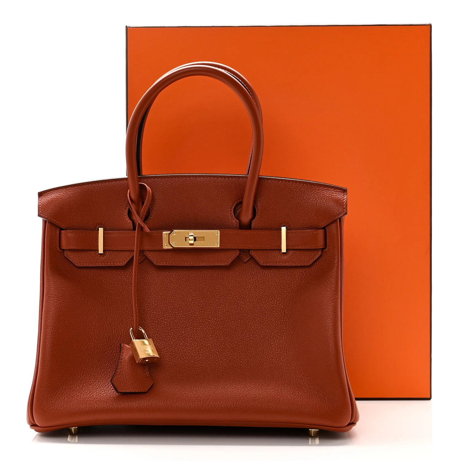 Taurillon Novillo Birkin 30 Cuivre - Image 11