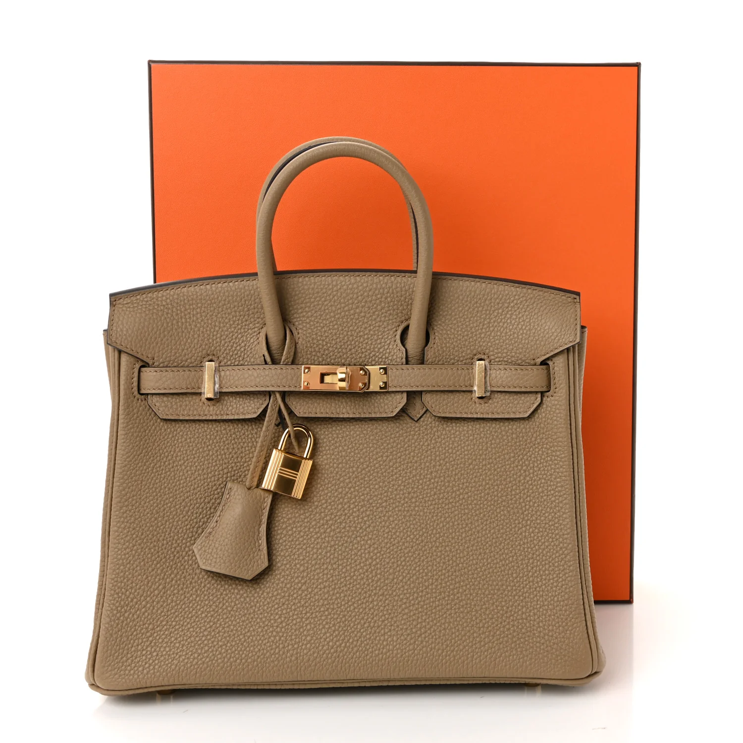 Togo Birkin 25 Beige Marfa - Image 19
