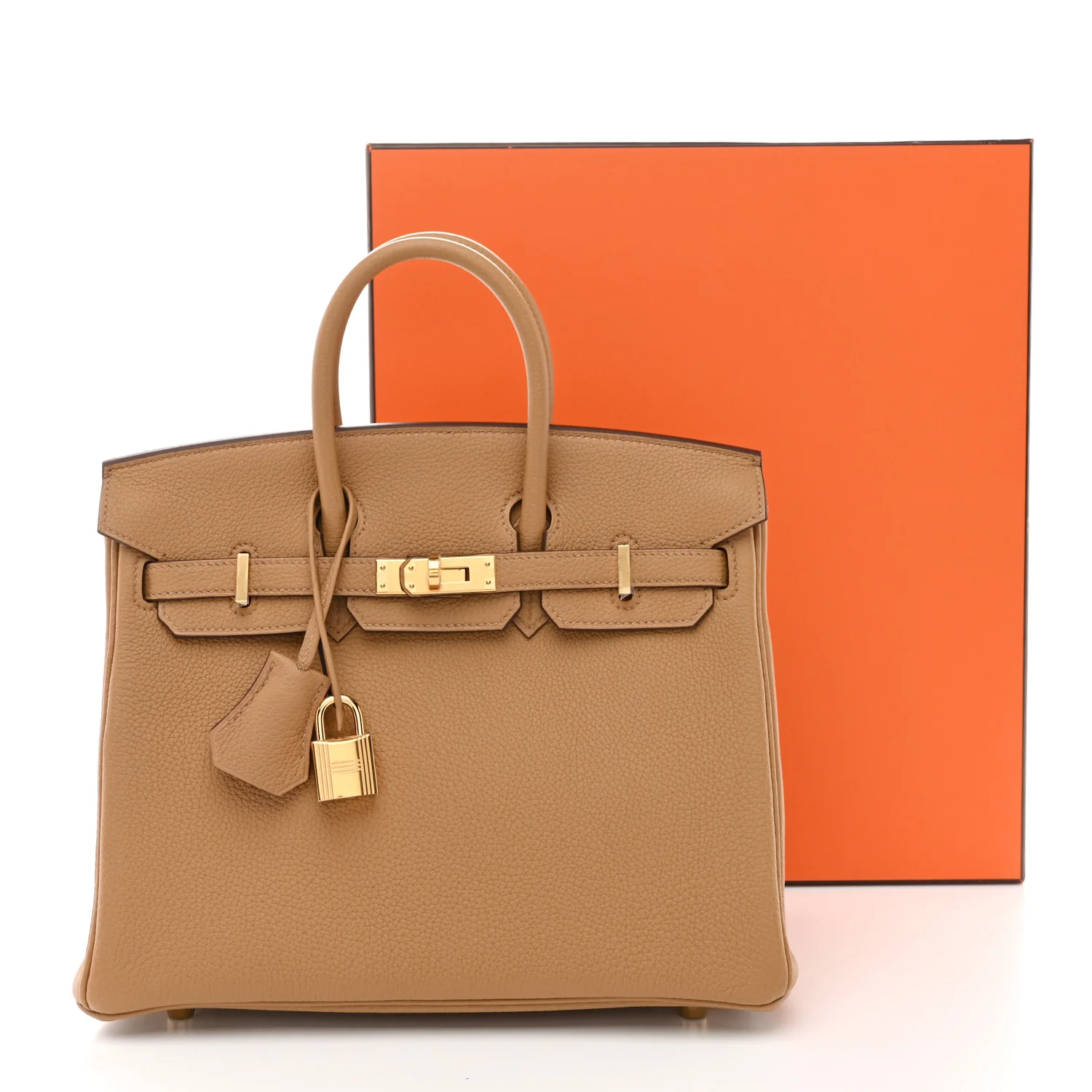 Togo Birkin 25 Biscuit - Image 11
