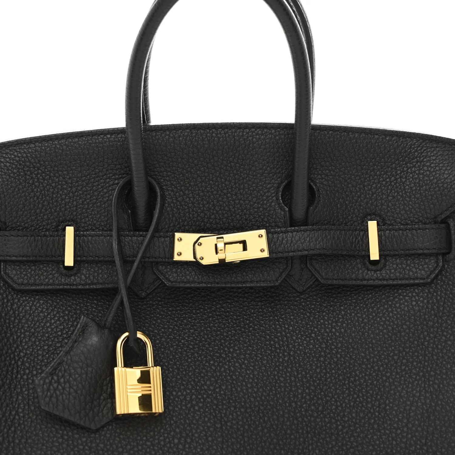Togo Birkin 25 Black - Image 8