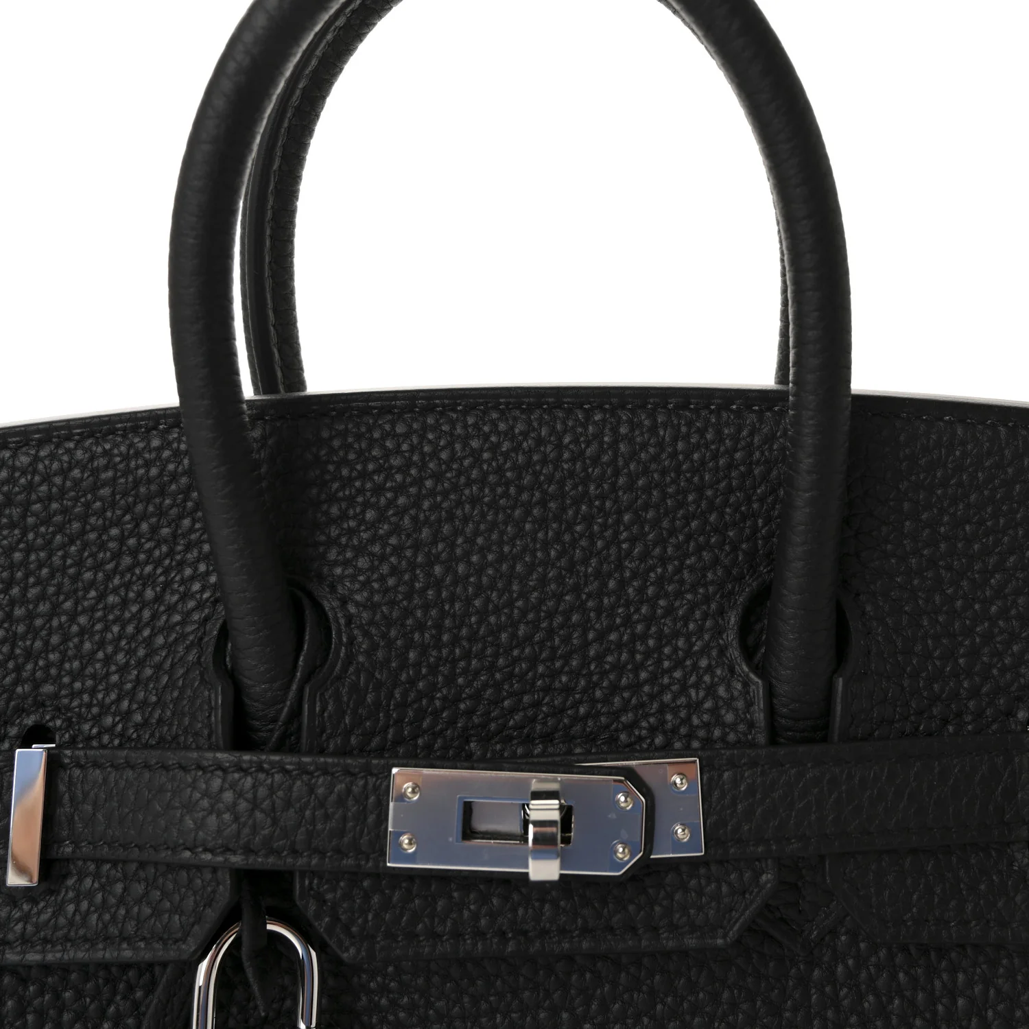 Togo Birkin 25 Black - Image 8