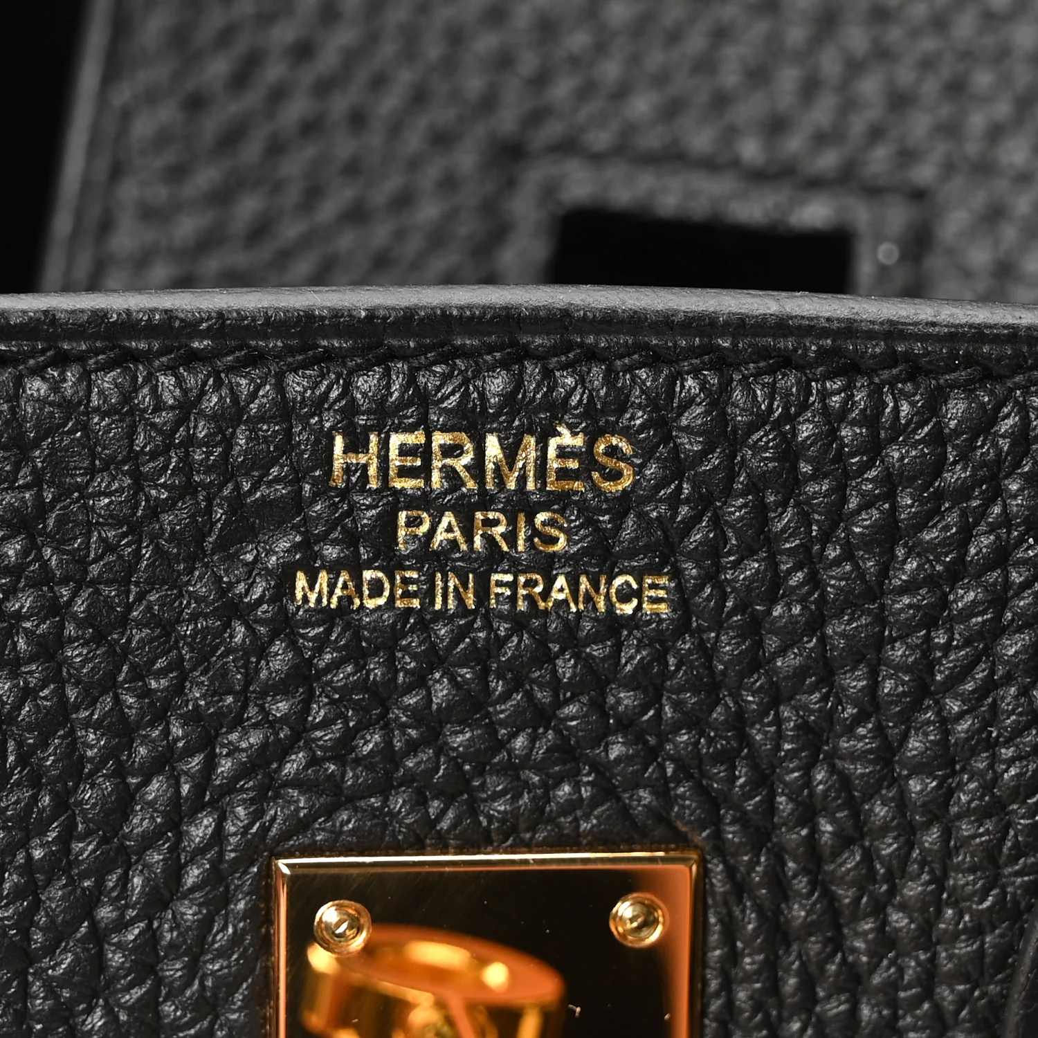 Togo Birkin 25 Black - Image 6