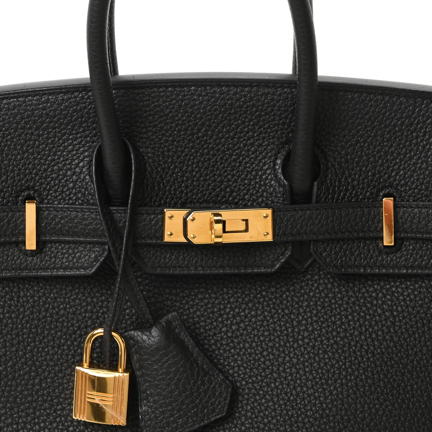 Togo Birkin 25 Black - Image 8