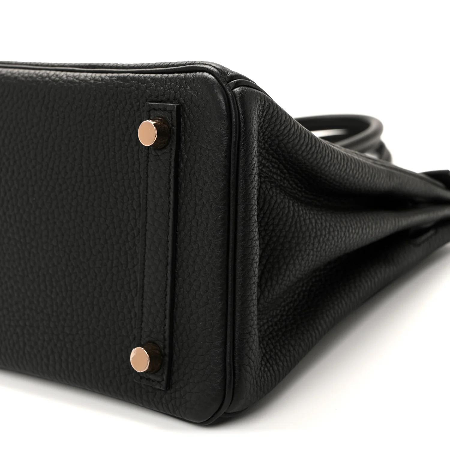 Togo Birkin 25 Black - Image 10