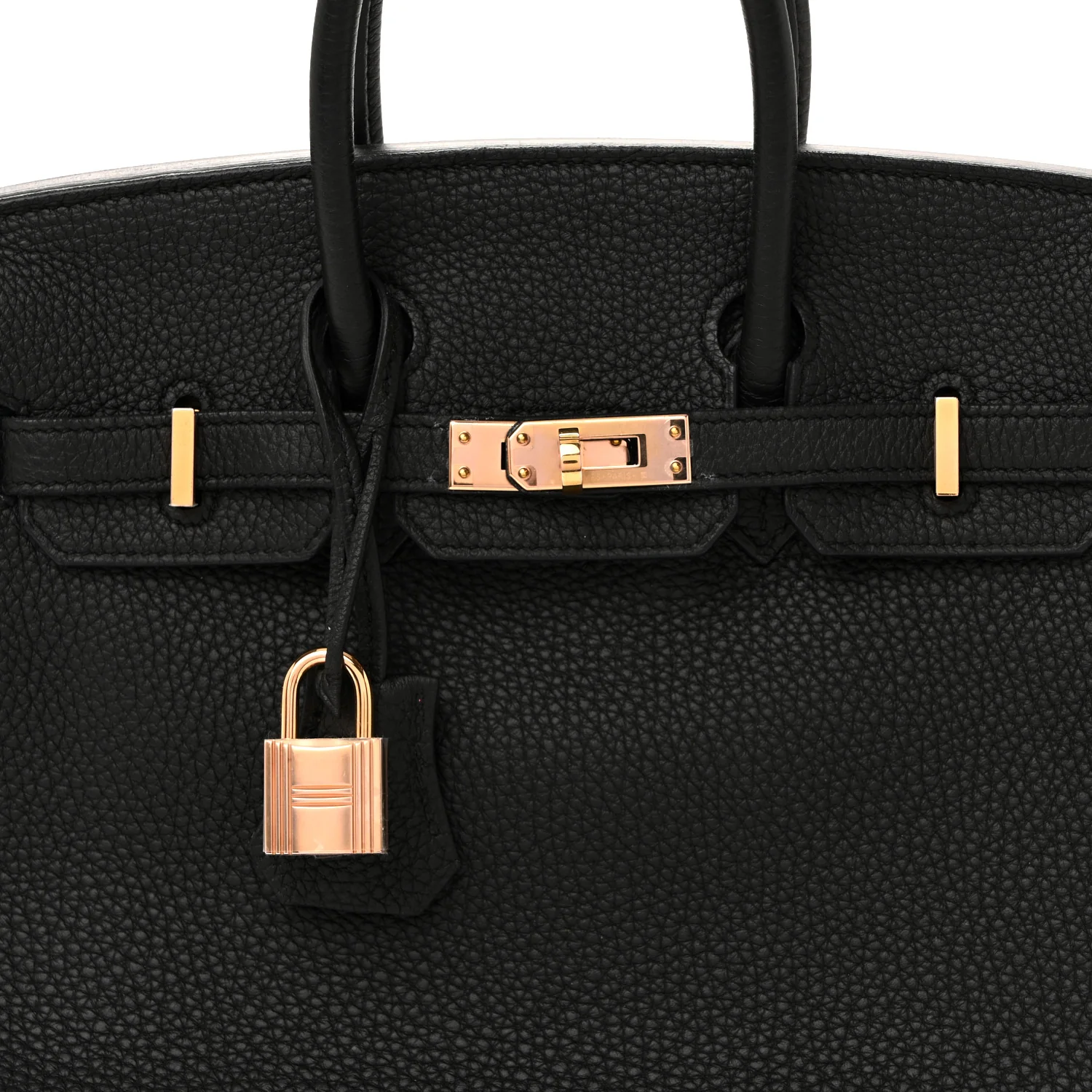 Togo Birkin 25 Black - Image 8