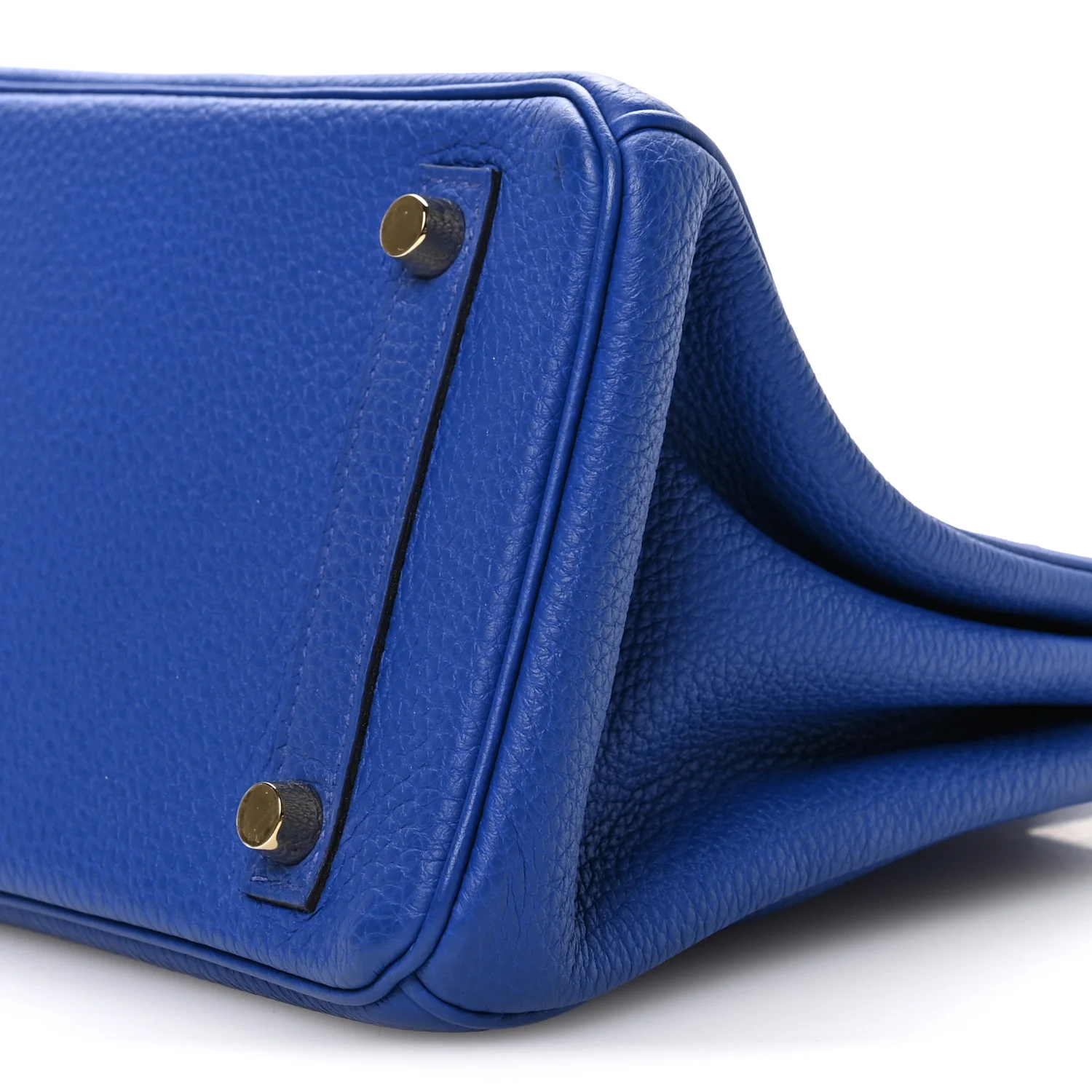 Togo Birkin 25 Bleu Electrique - Image 10