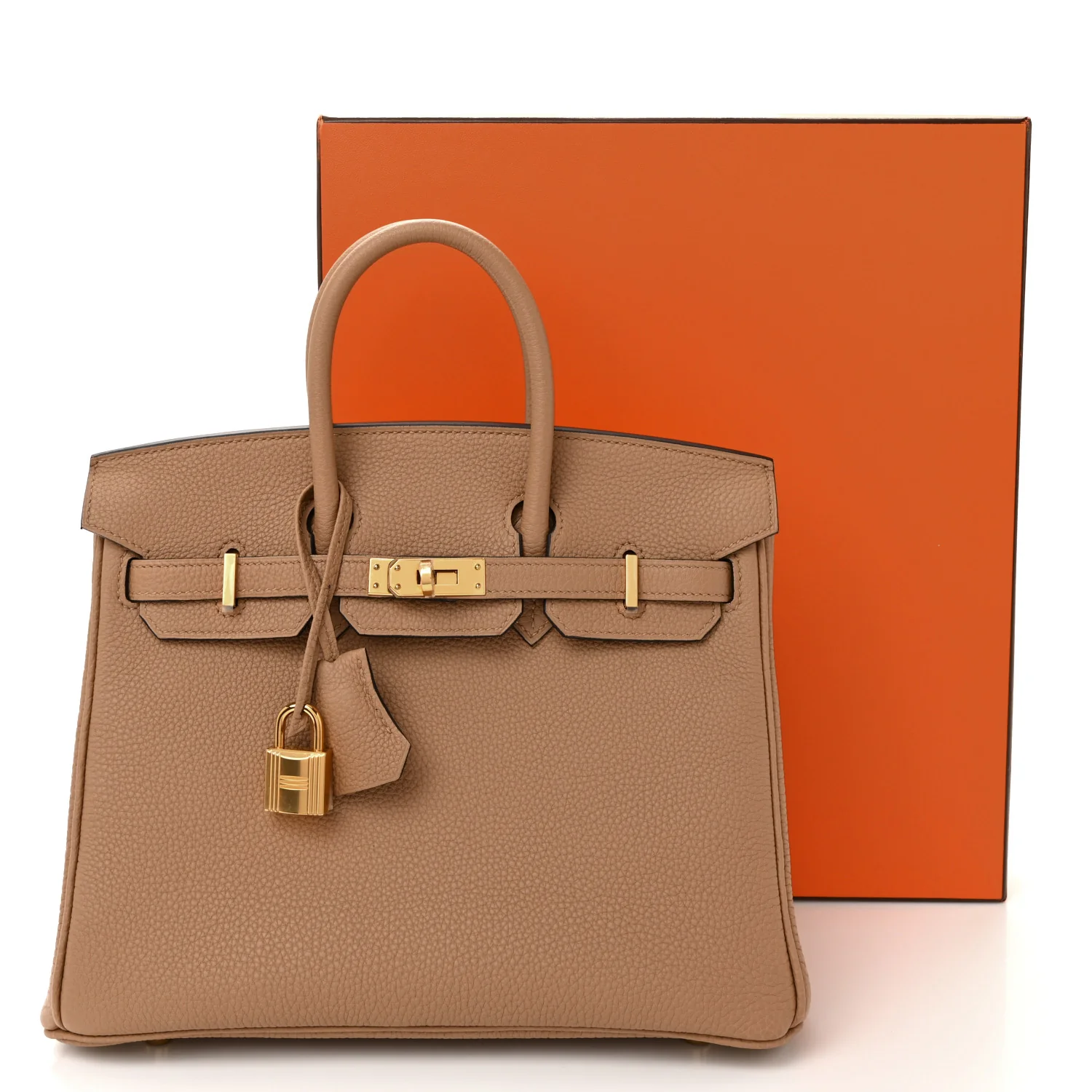 Togo Birkin 25 Chai - Image 13