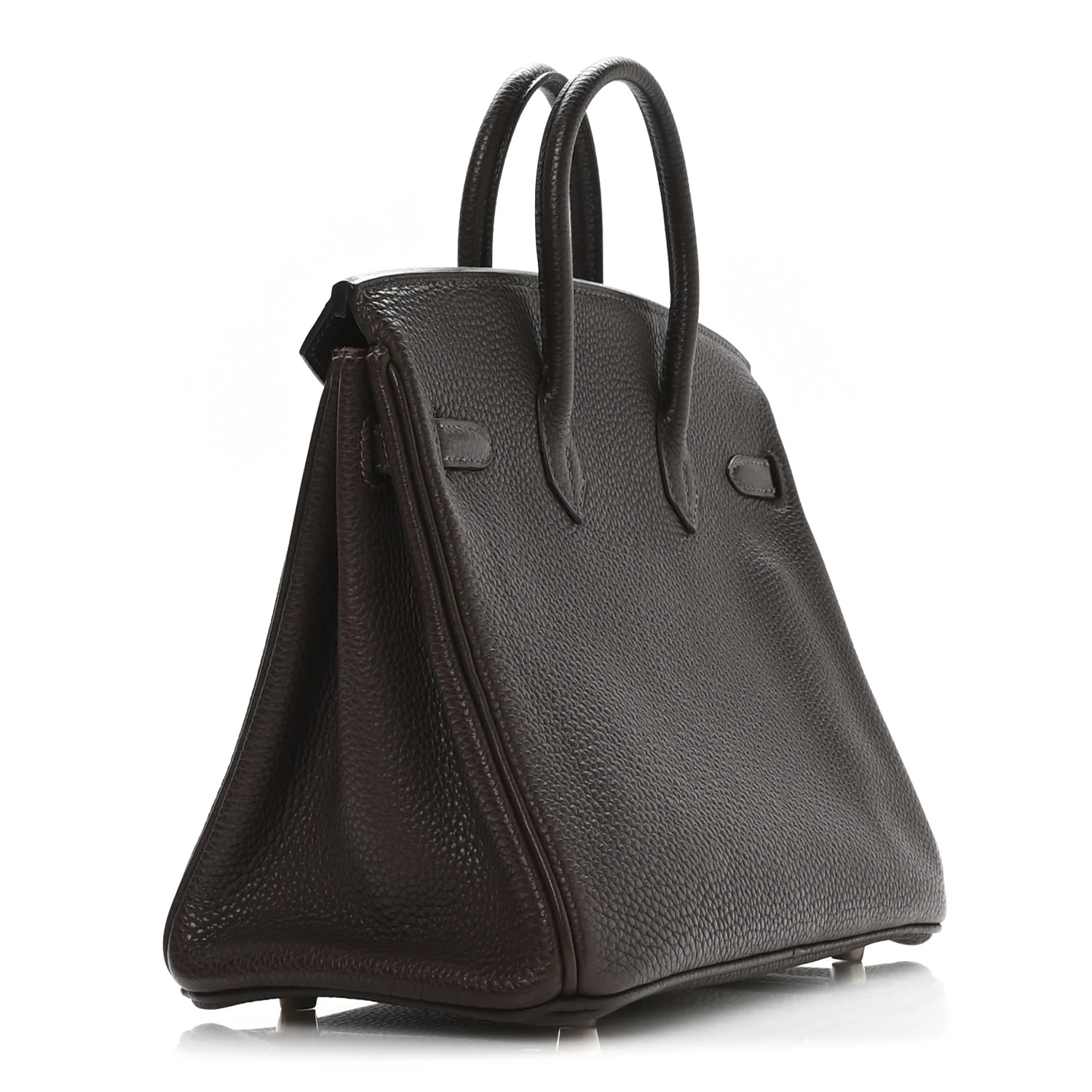 Togo Birkin 25 Chocolate - Image 4