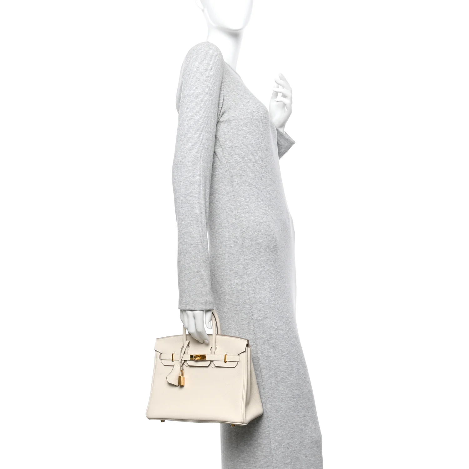 Togo Birkin 25 Craie - Image 2