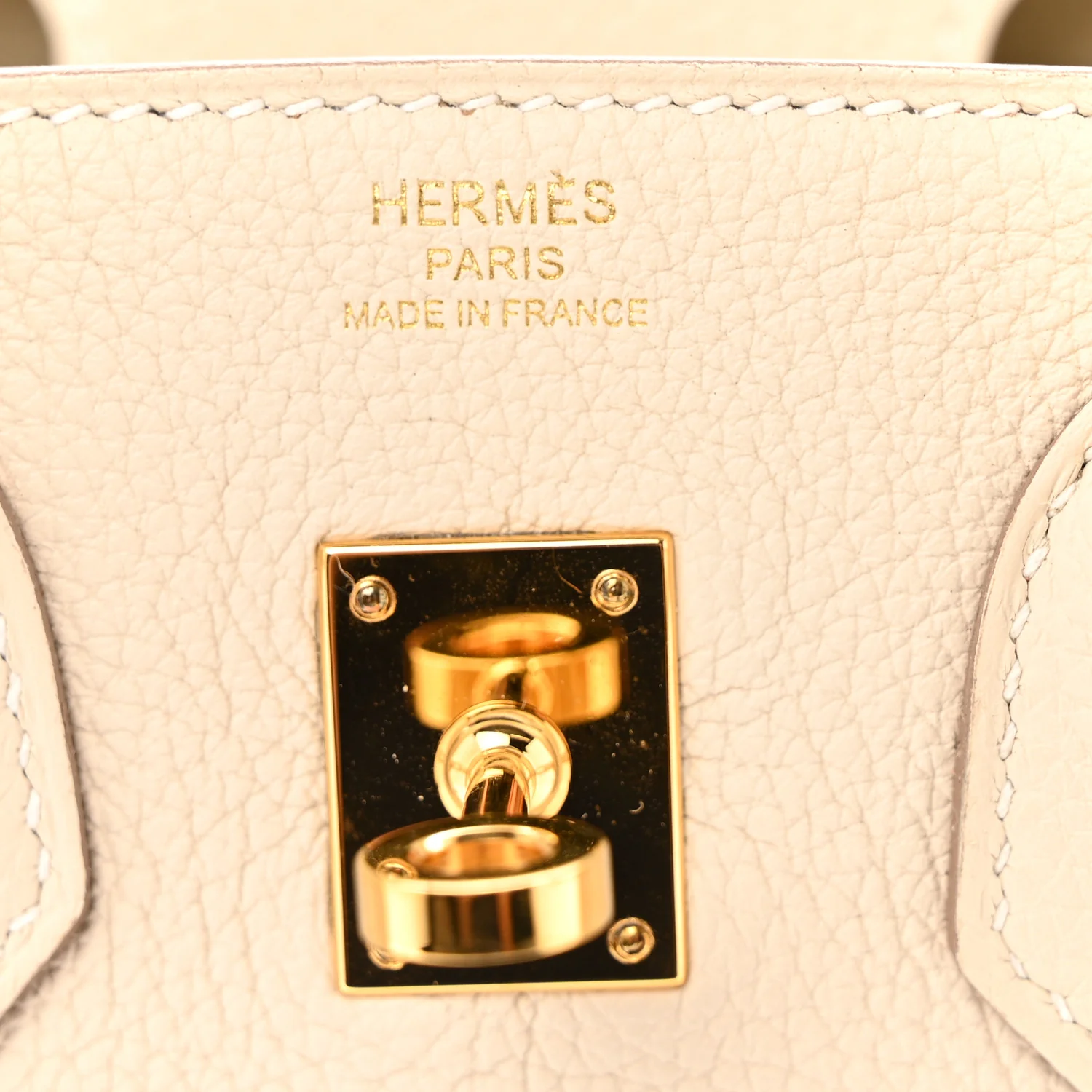 Togo Birkin 25 Craie - Image 6