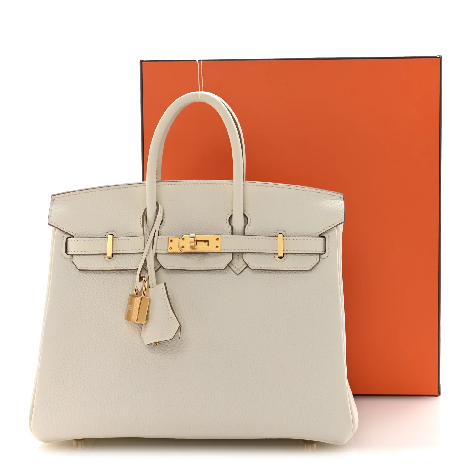 Togo Birkin 25 Craie - Image 11