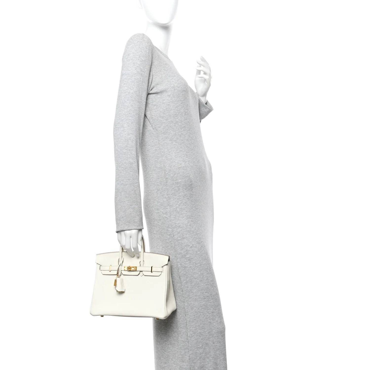 Togo Birkin 25 Craie - Image 2