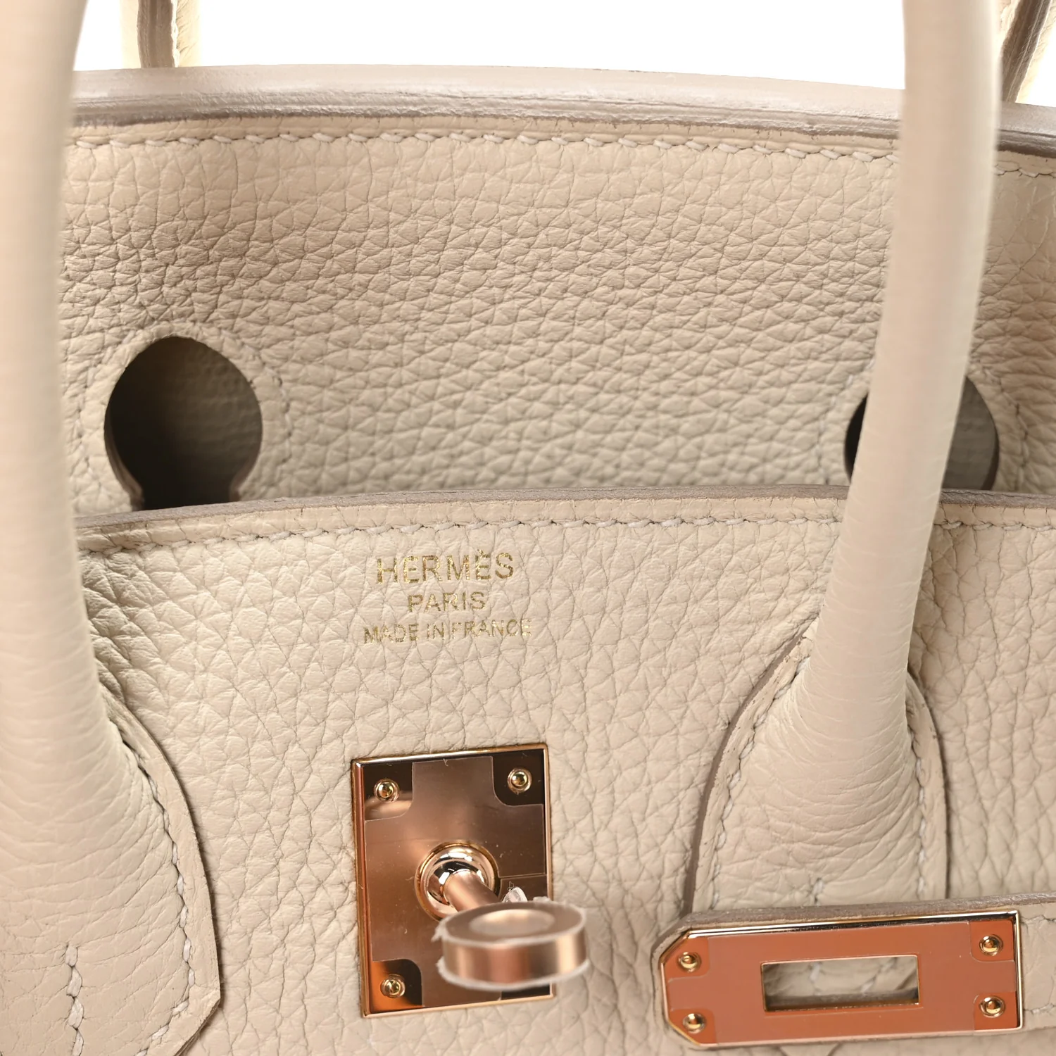 Togo Birkin 25 Craie - Image 10