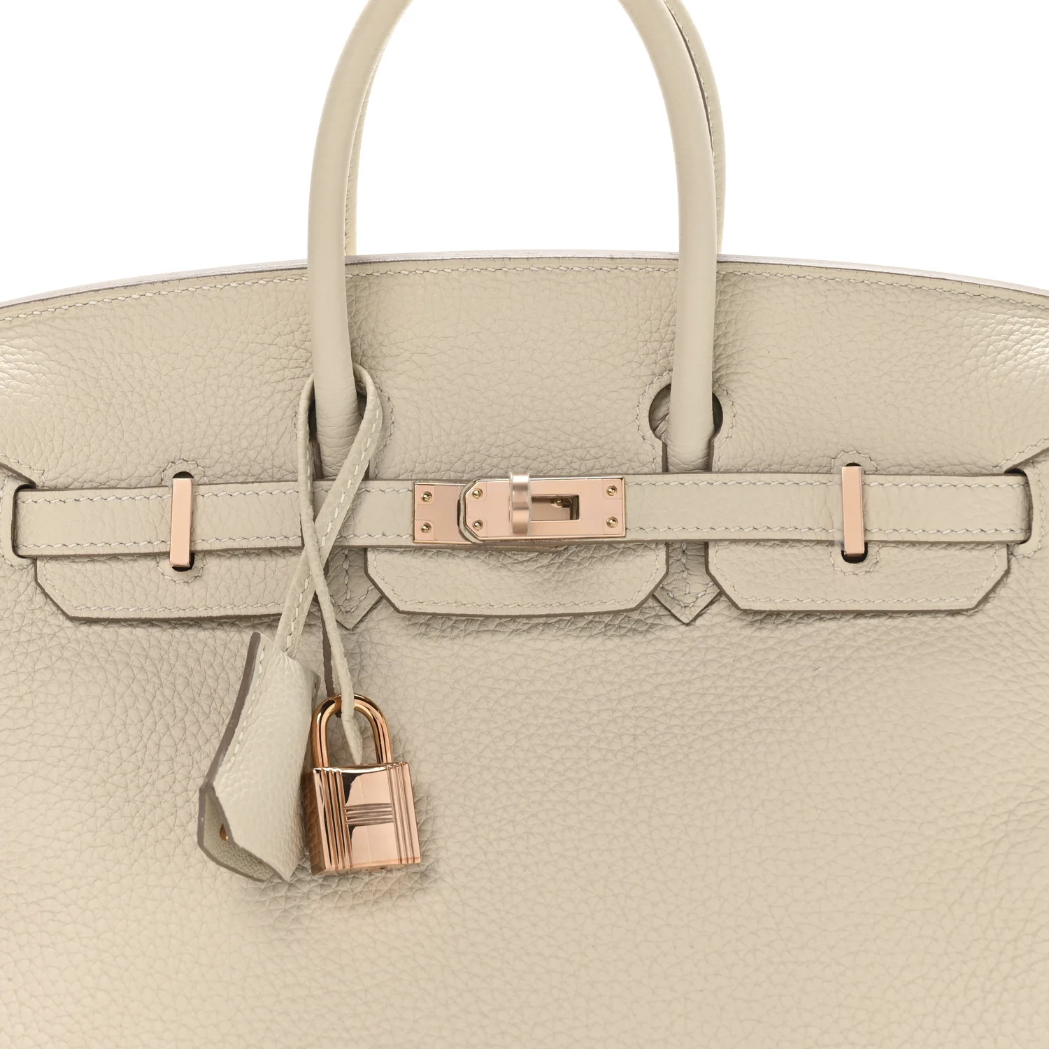 Togo Birkin 25 Craie - Image 14