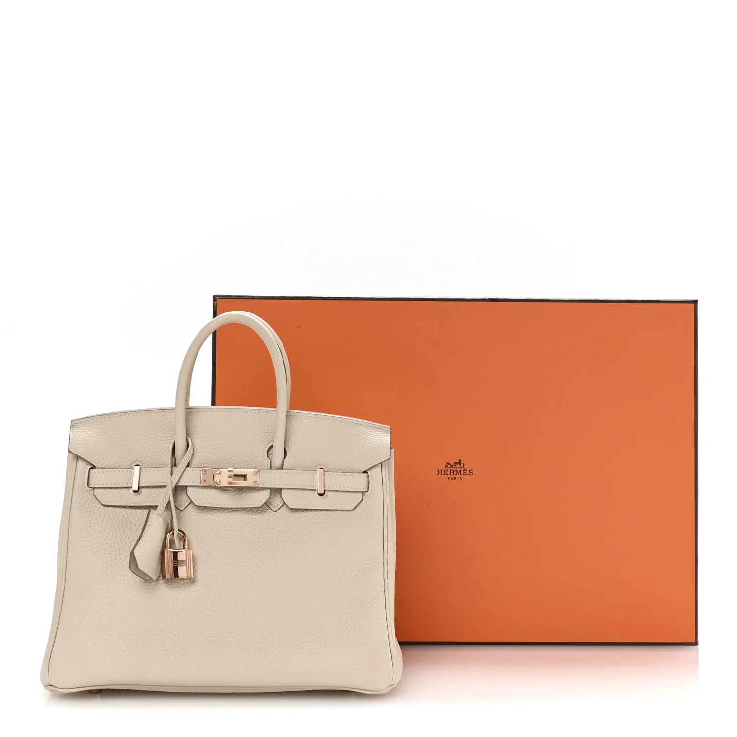 Togo Birkin 25 Craie - Image 20