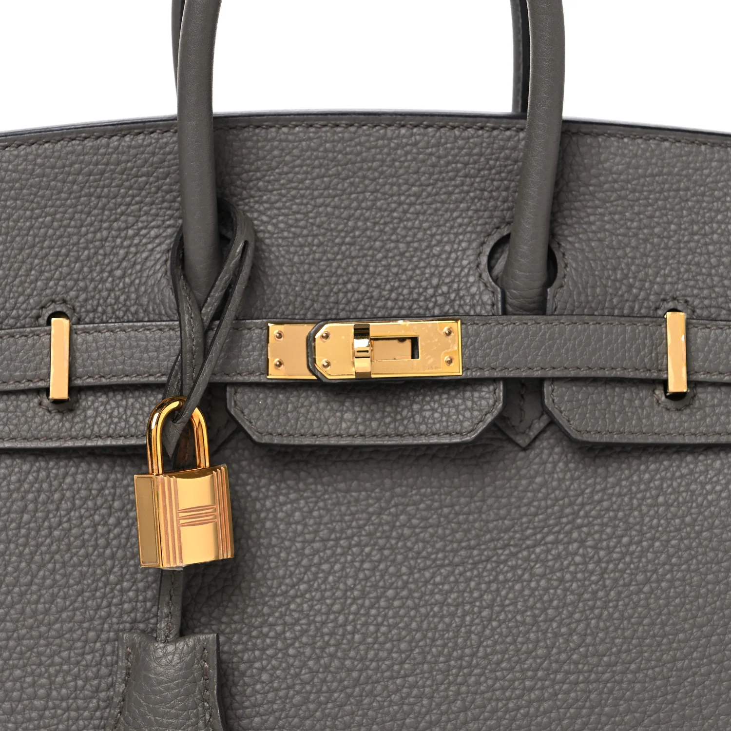 Togo Birkin 25 Etain - Image 8