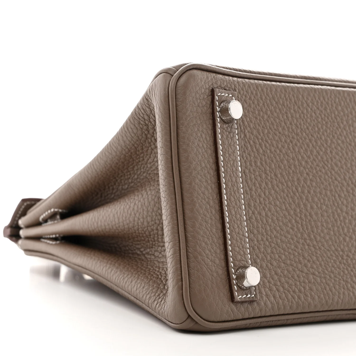 Togo Birkin 25 Etoupe - Image 9