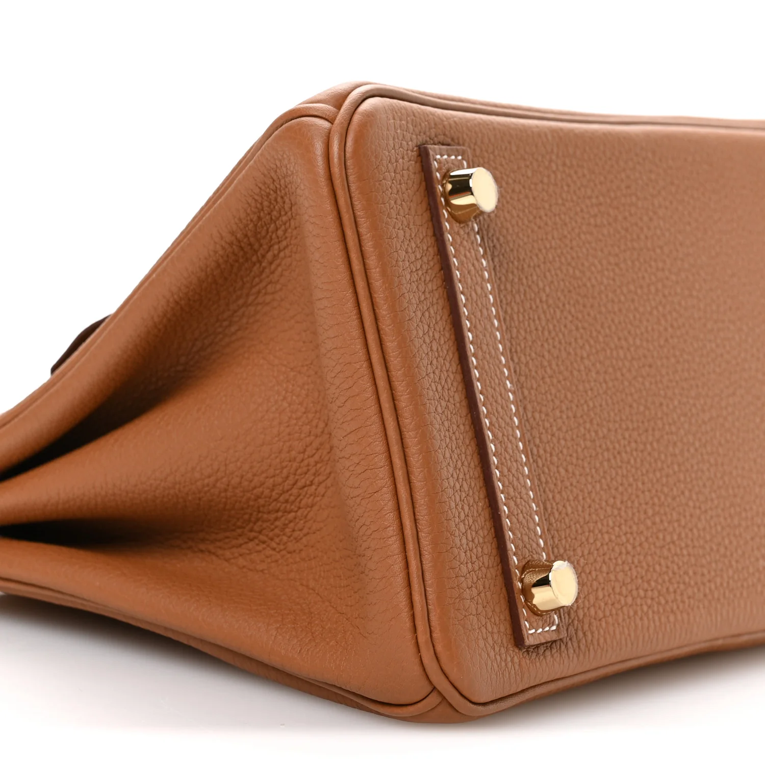 Togo Birkin 25 Gold - Image 9