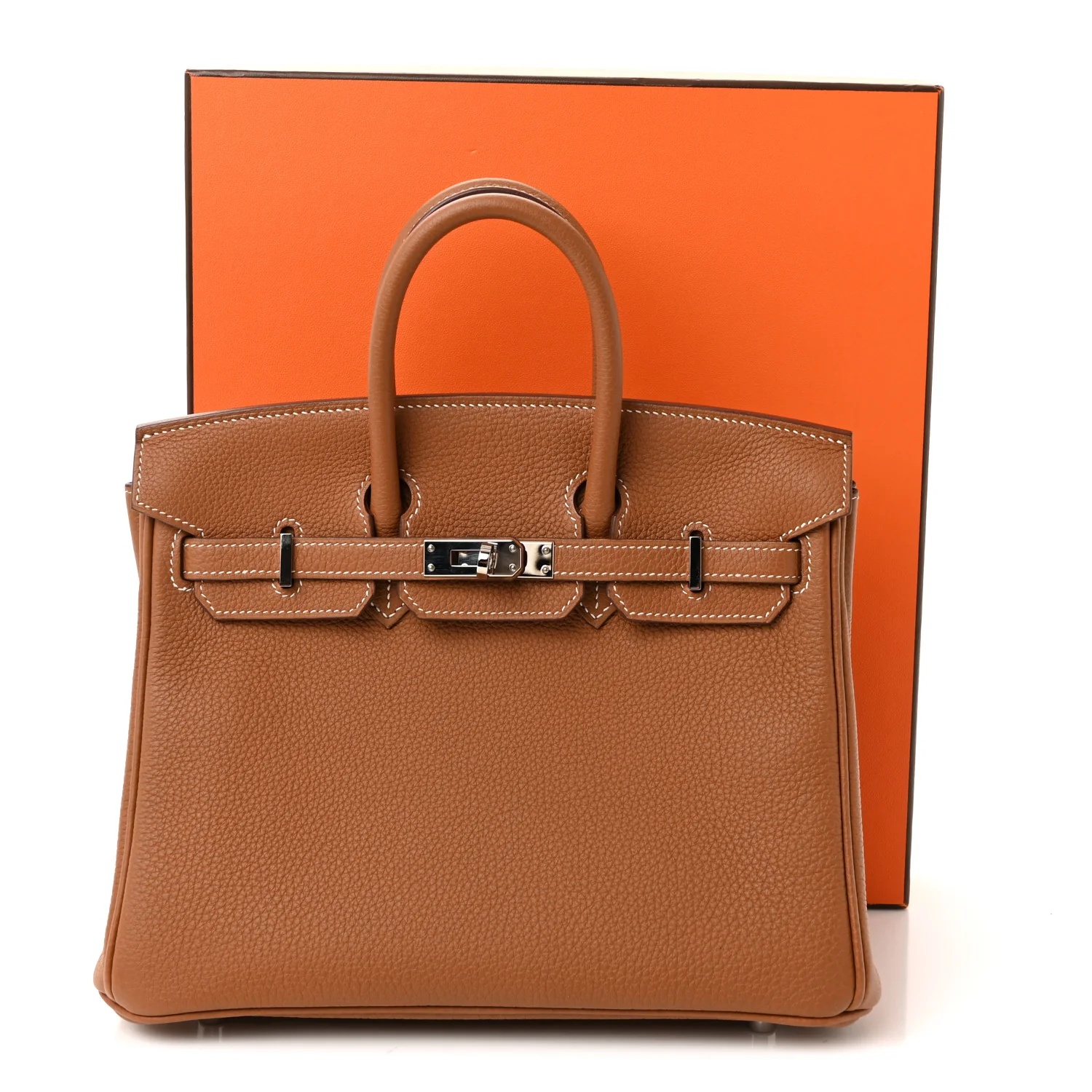 Togo Birkin 25 Gold - Image 11