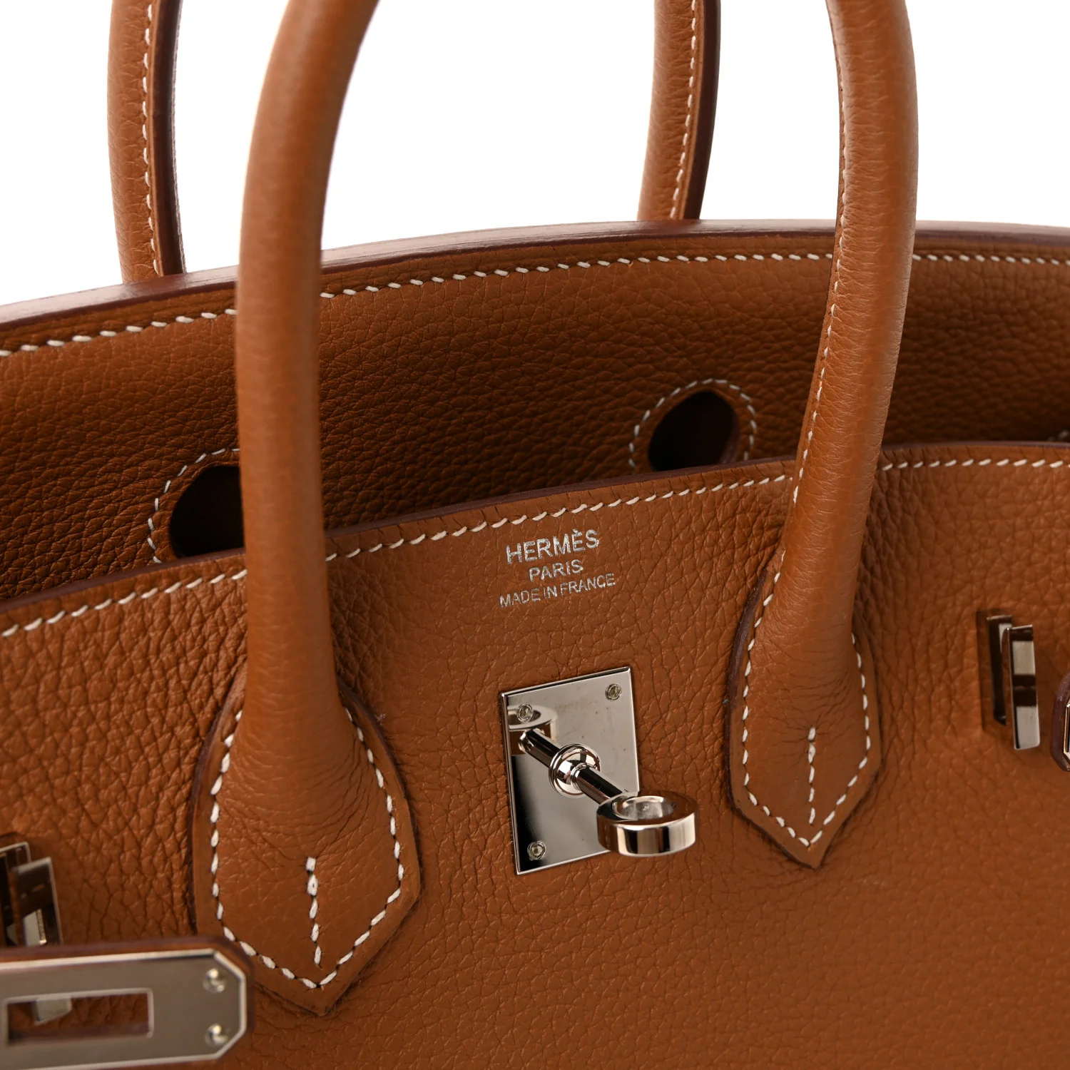 Togo Birkin 25 Gold - Image 6