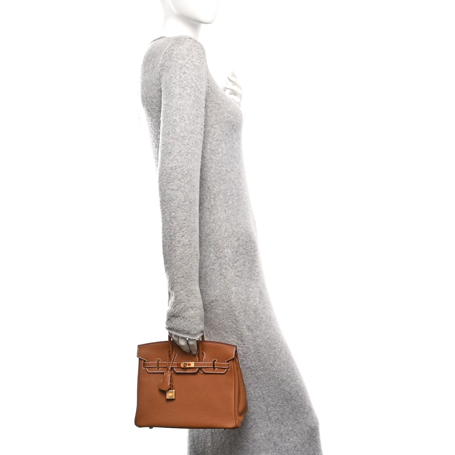 Togo Birkin 25 Gold - Image 2