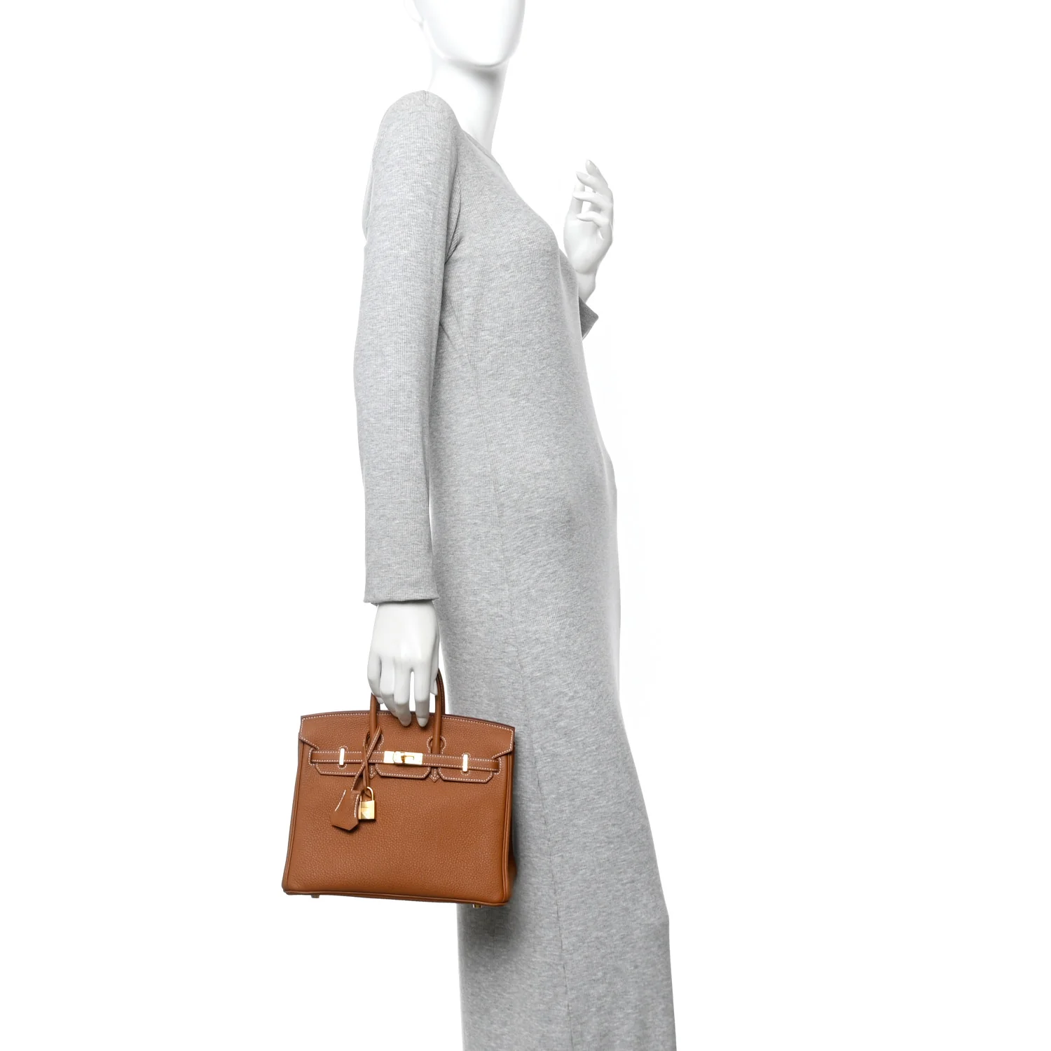Togo Birkin 25 Gold - Image 2