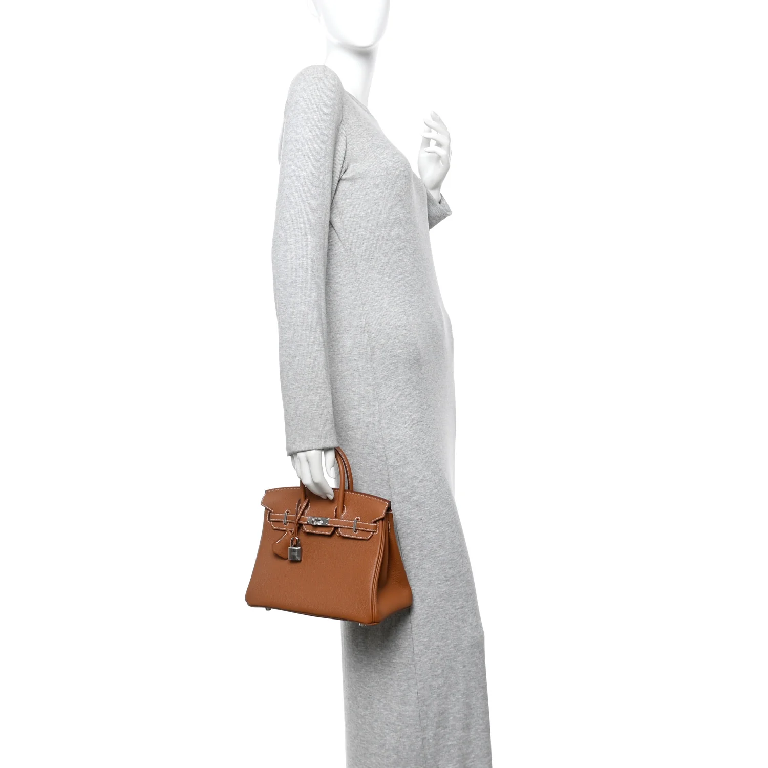 Togo Birkin 25 Gold - Image 2