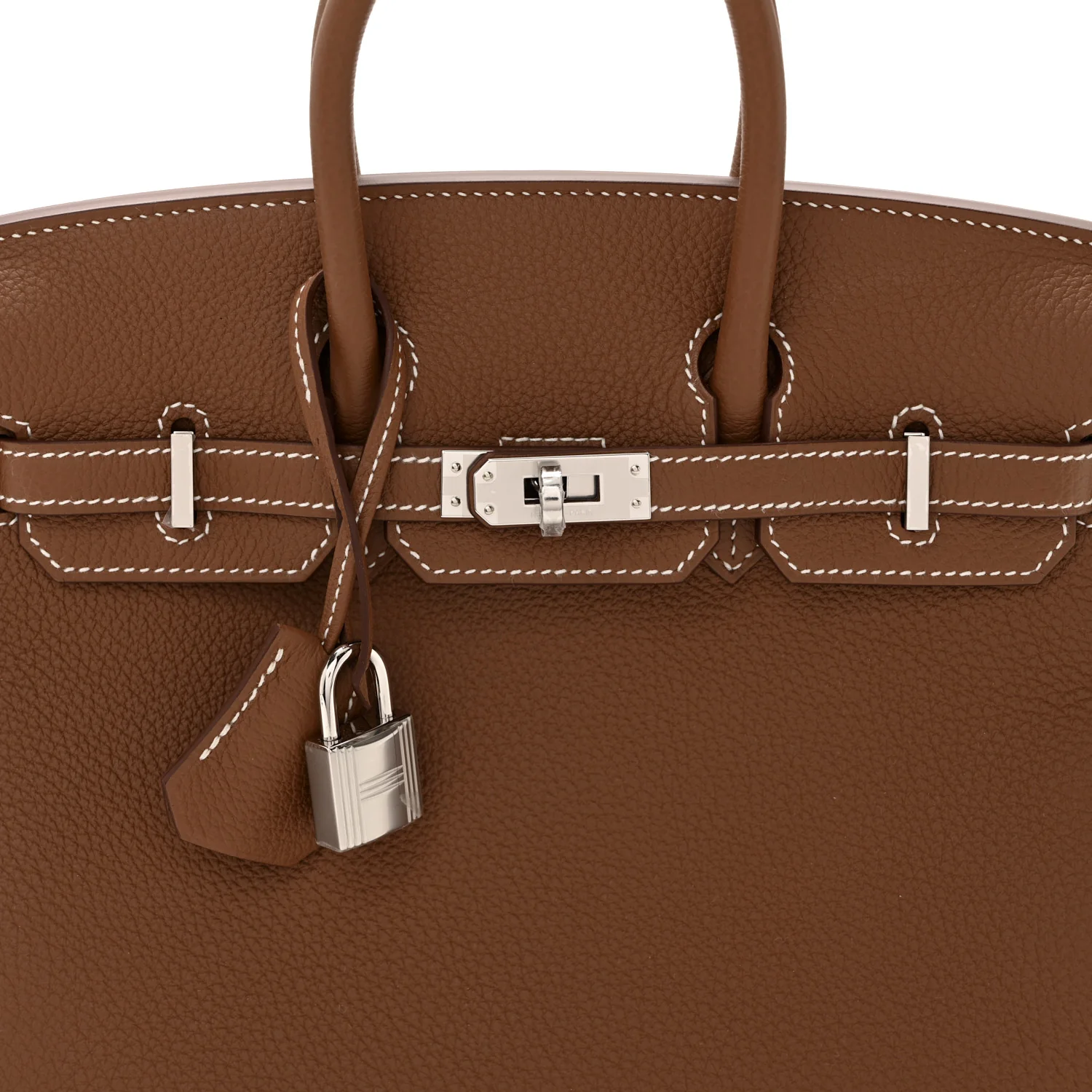 Togo Birkin 25 Gold - Image 8