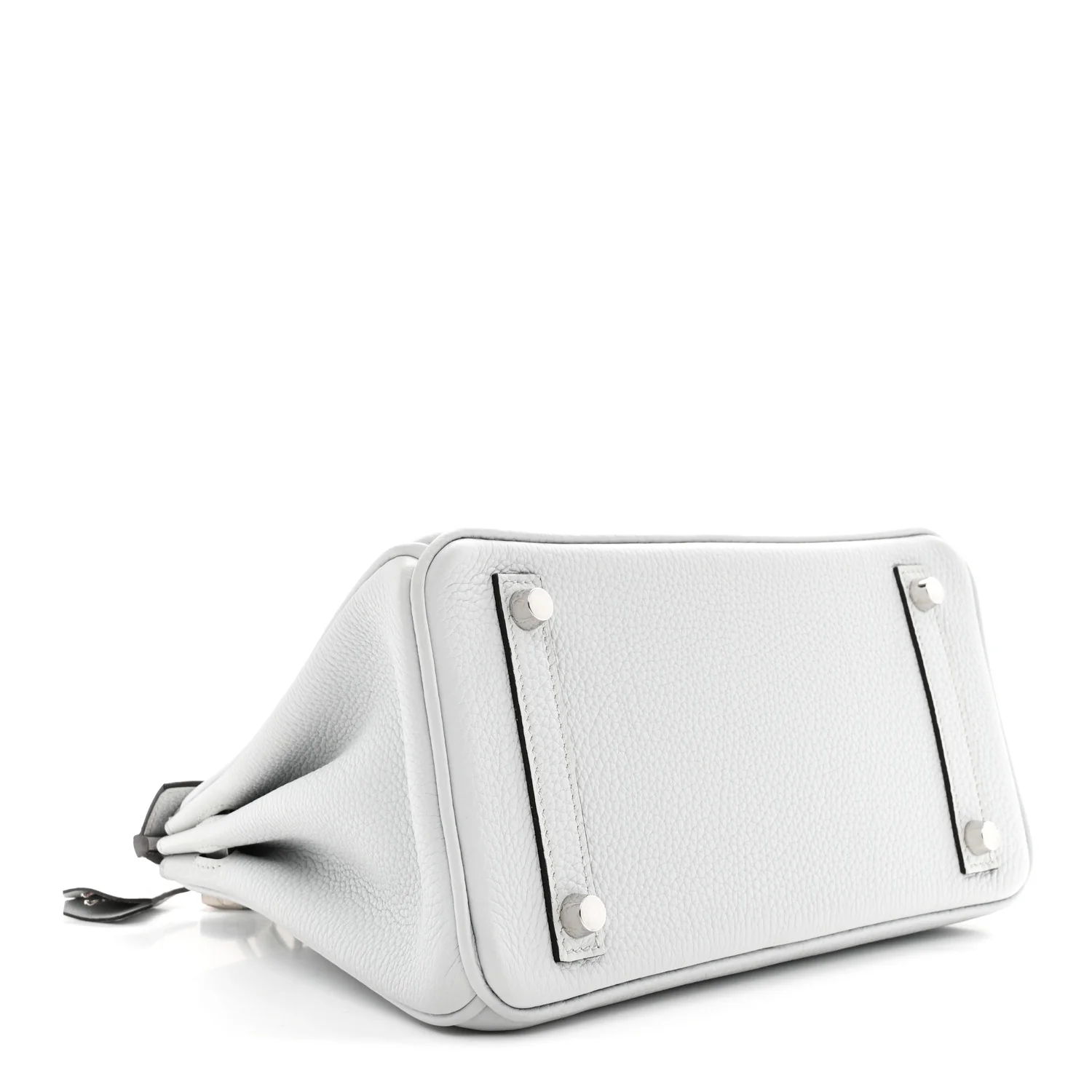 Togo Birkin 25 Gris Platine - Image 3