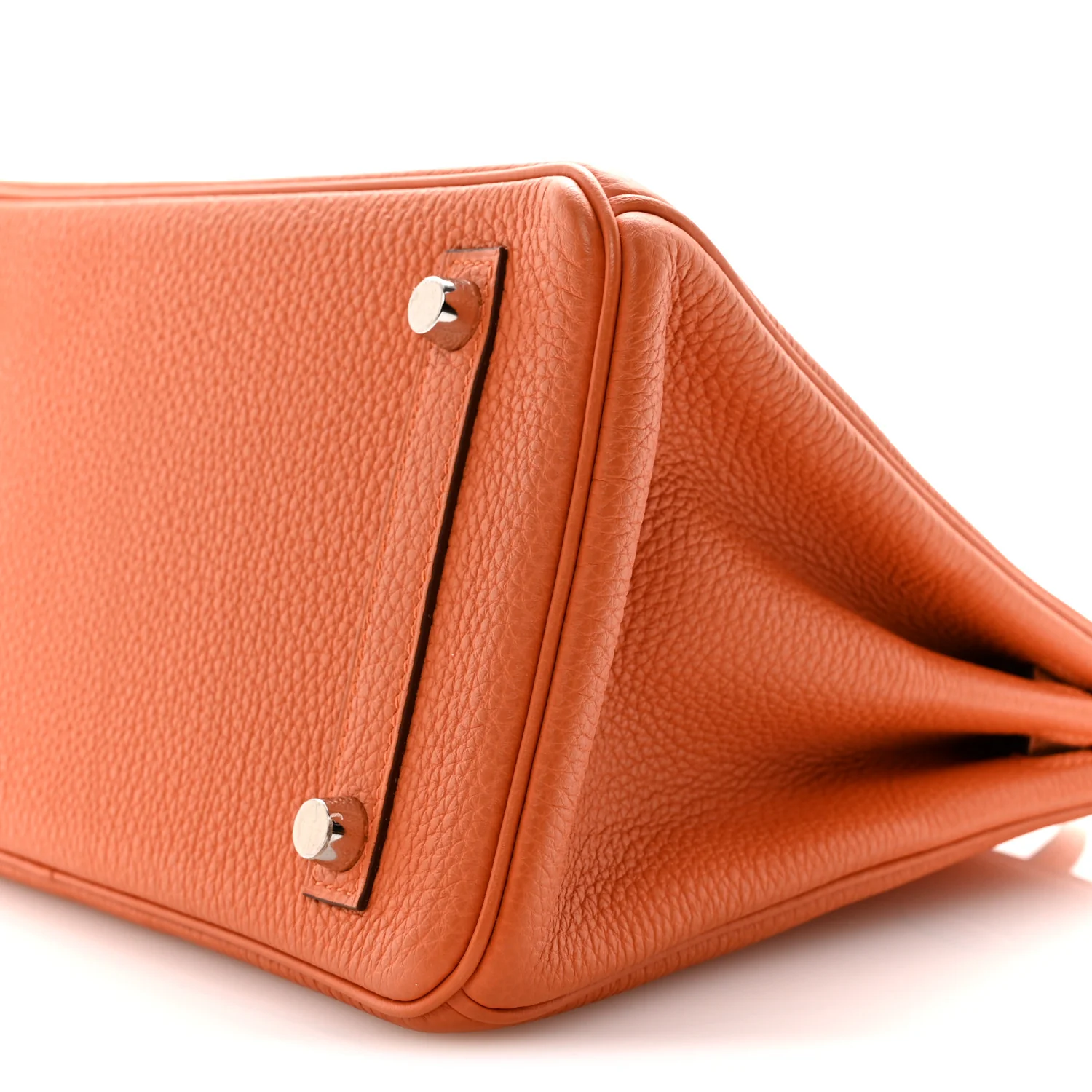 Togo Birkin 25 Orange - Image 10