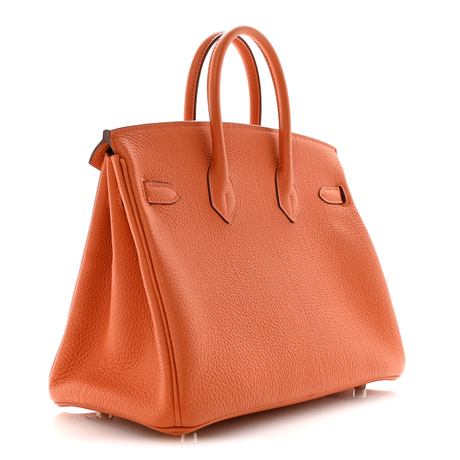 Togo Birkin 25 Orange - Image 3