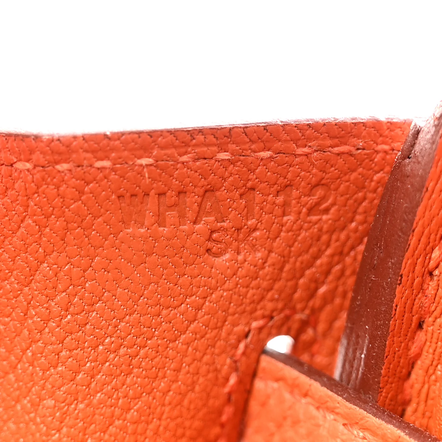 Togo Birkin 25 Orange - Image 7