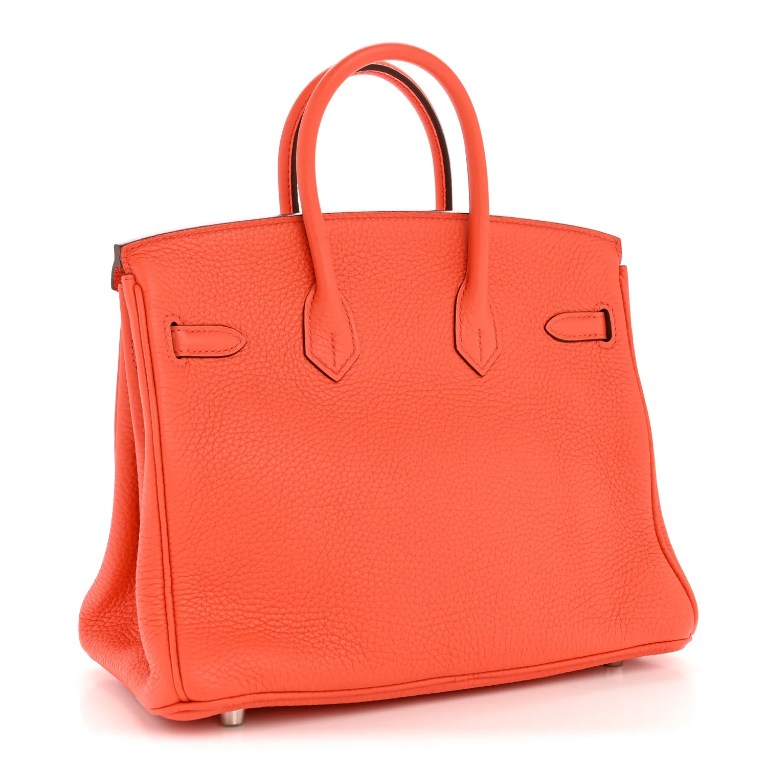 Togo Birkin 25 Orange Poppy - Image 3