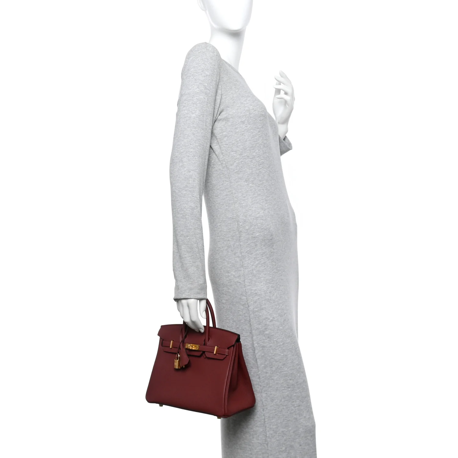 Togo Birkin 25 Rouge H - Image 2