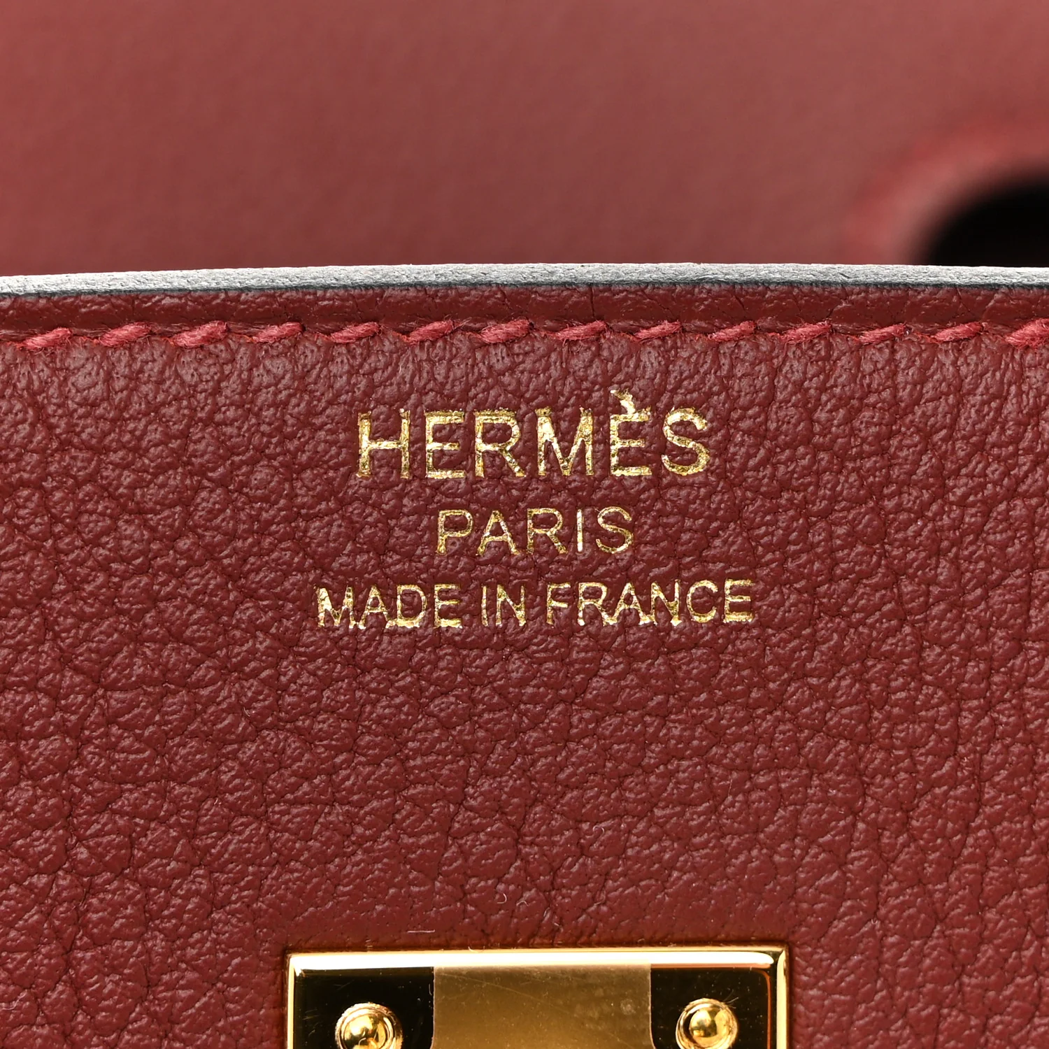 Togo Birkin 25 Rouge H - Image 6