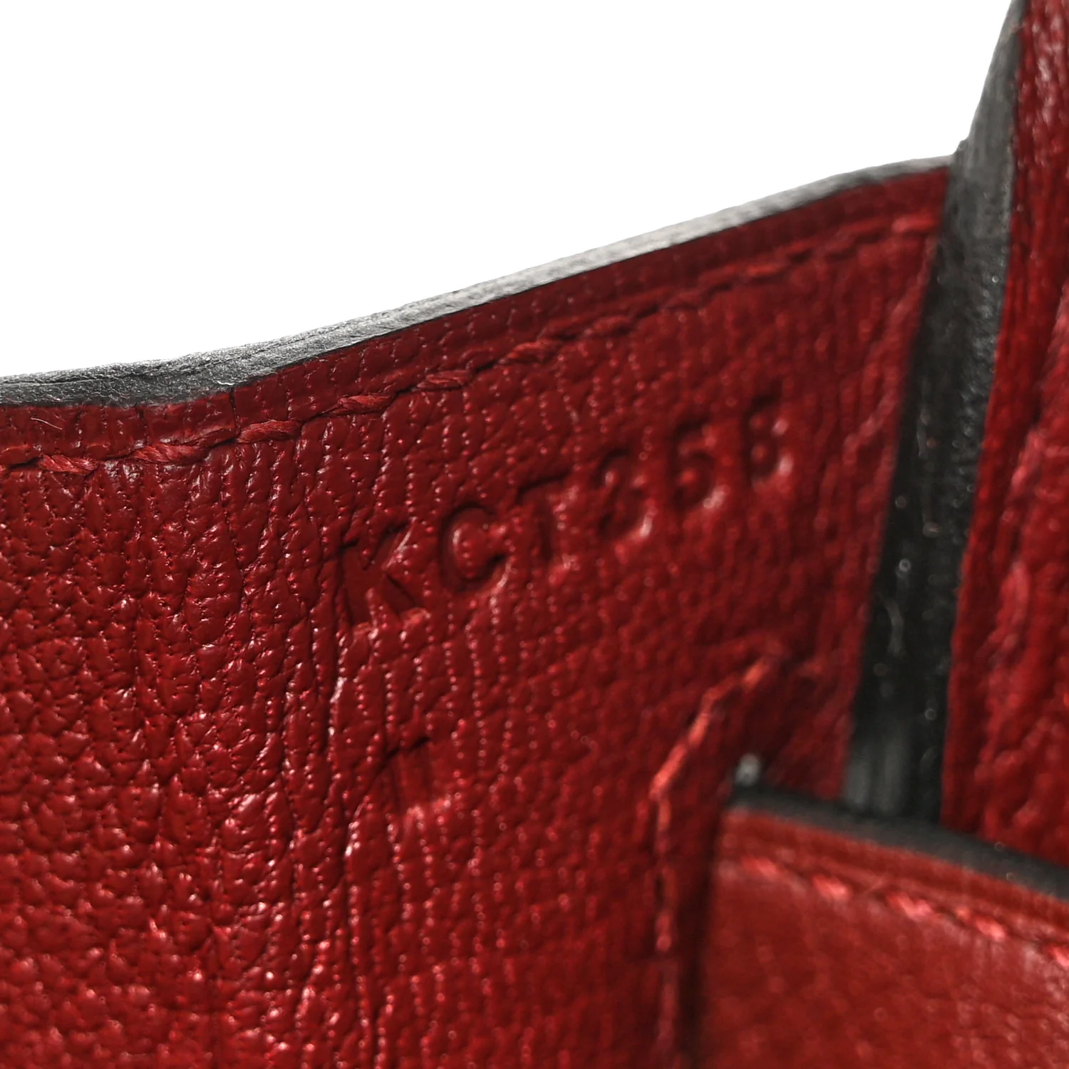 Togo Birkin 25 Rouge H - Image 7