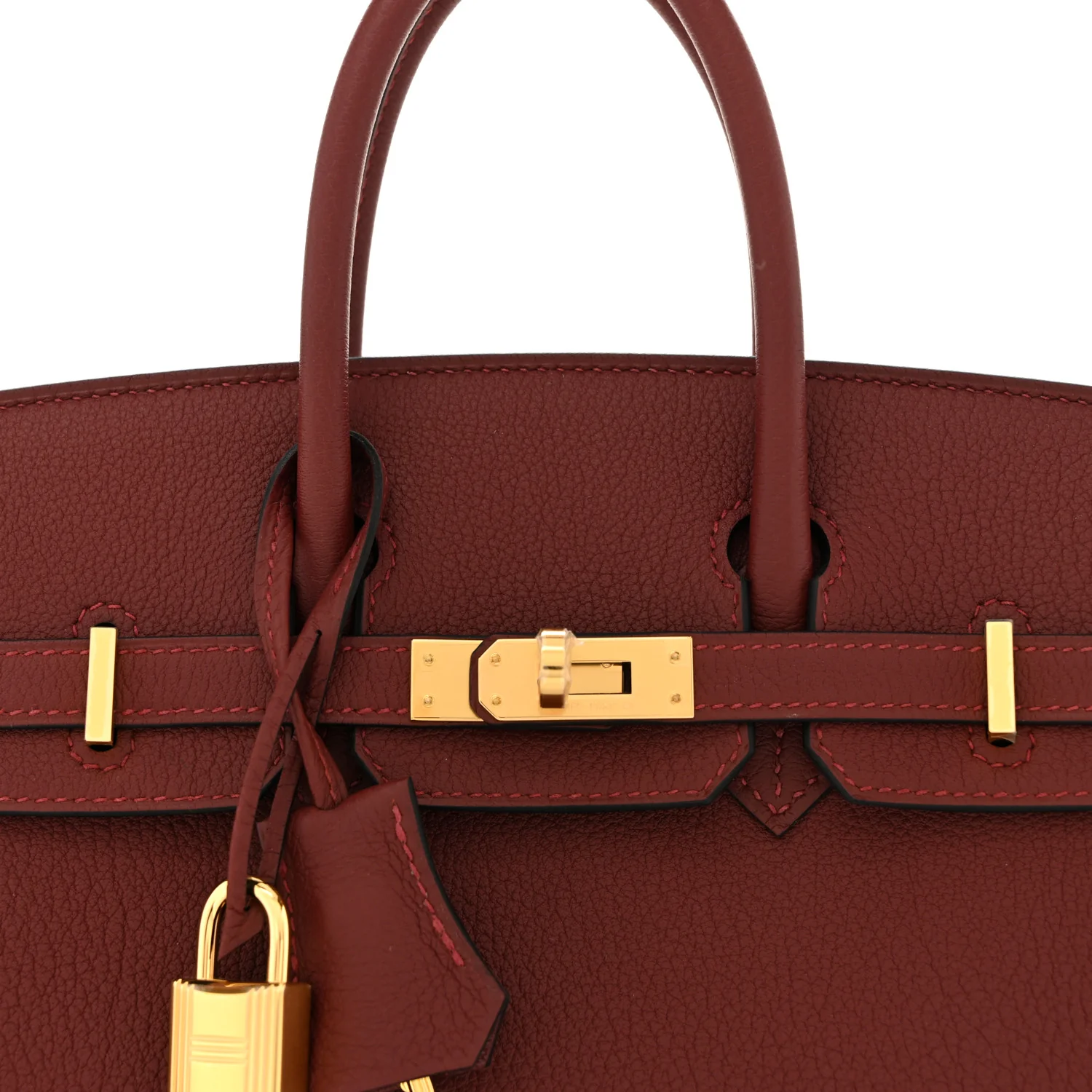 Togo Birkin 25 Rouge H - Image 8