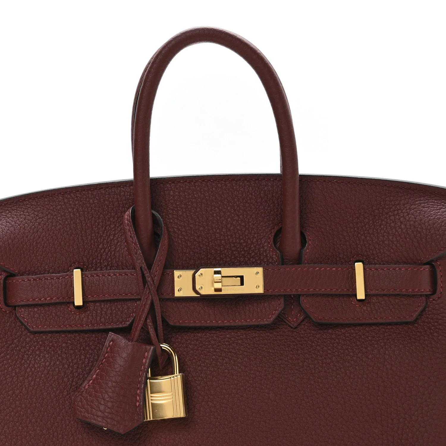 Togo Birkin 25 Rouge H - Image 13