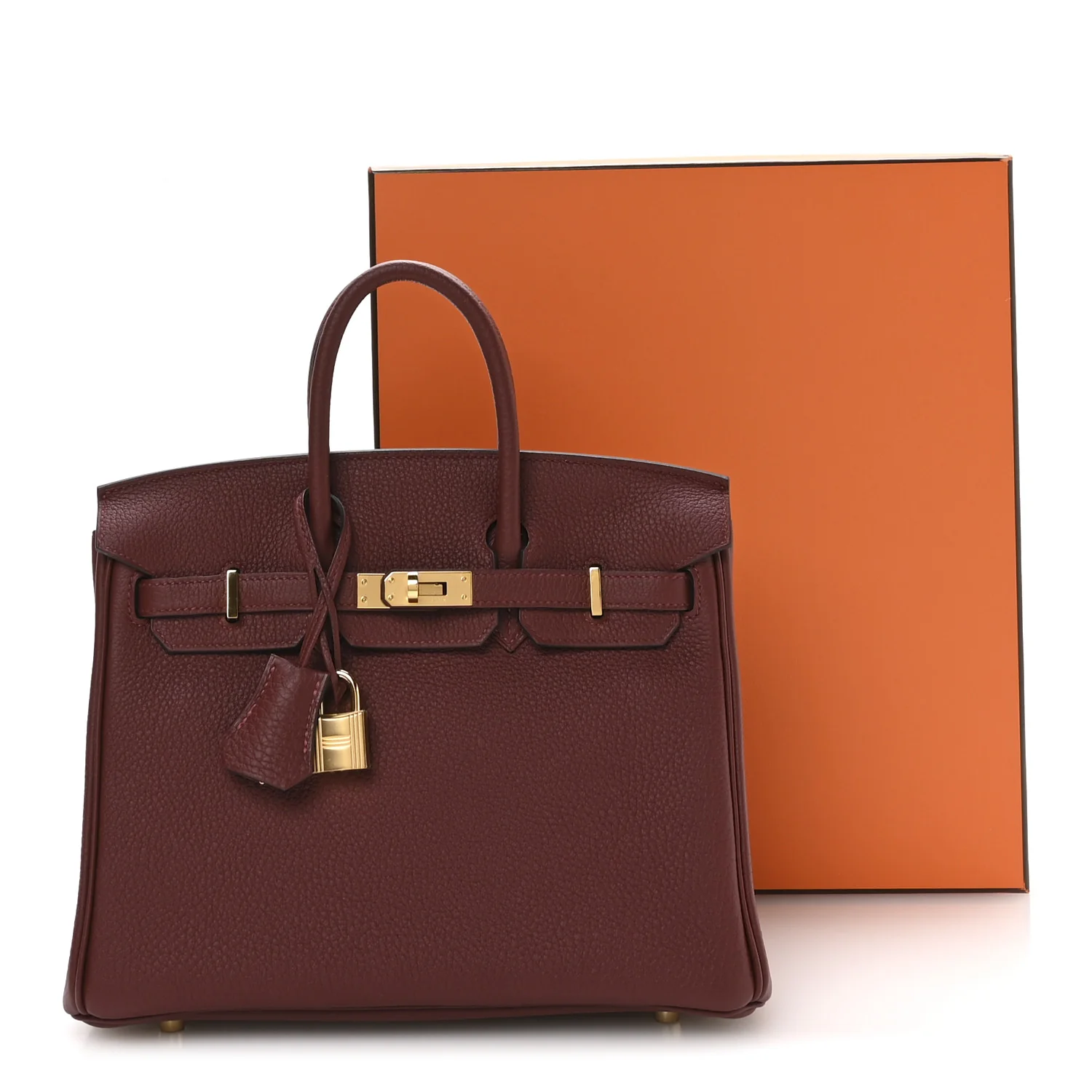 Togo Birkin 25 Rouge H - Image 20