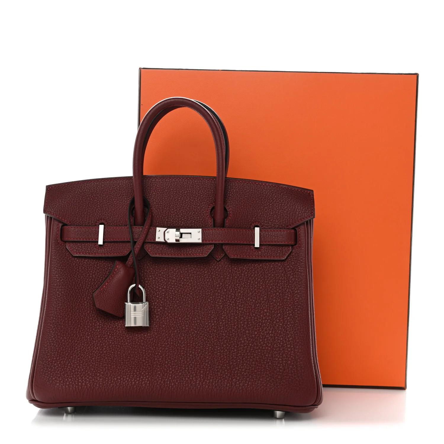 Togo Birkin 25 Rouge H - Image 11