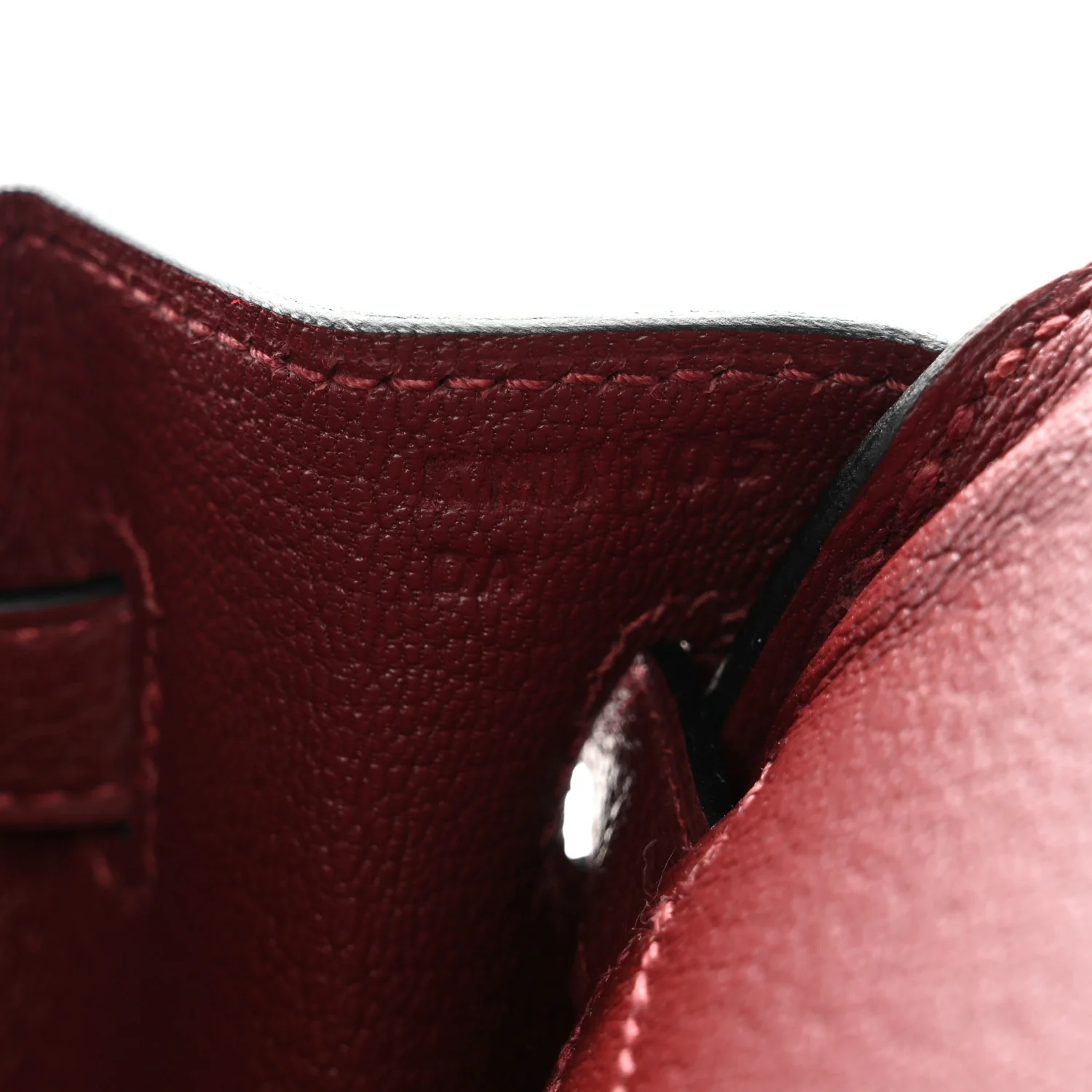 Togo Birkin 25 Rouge H - Image 6