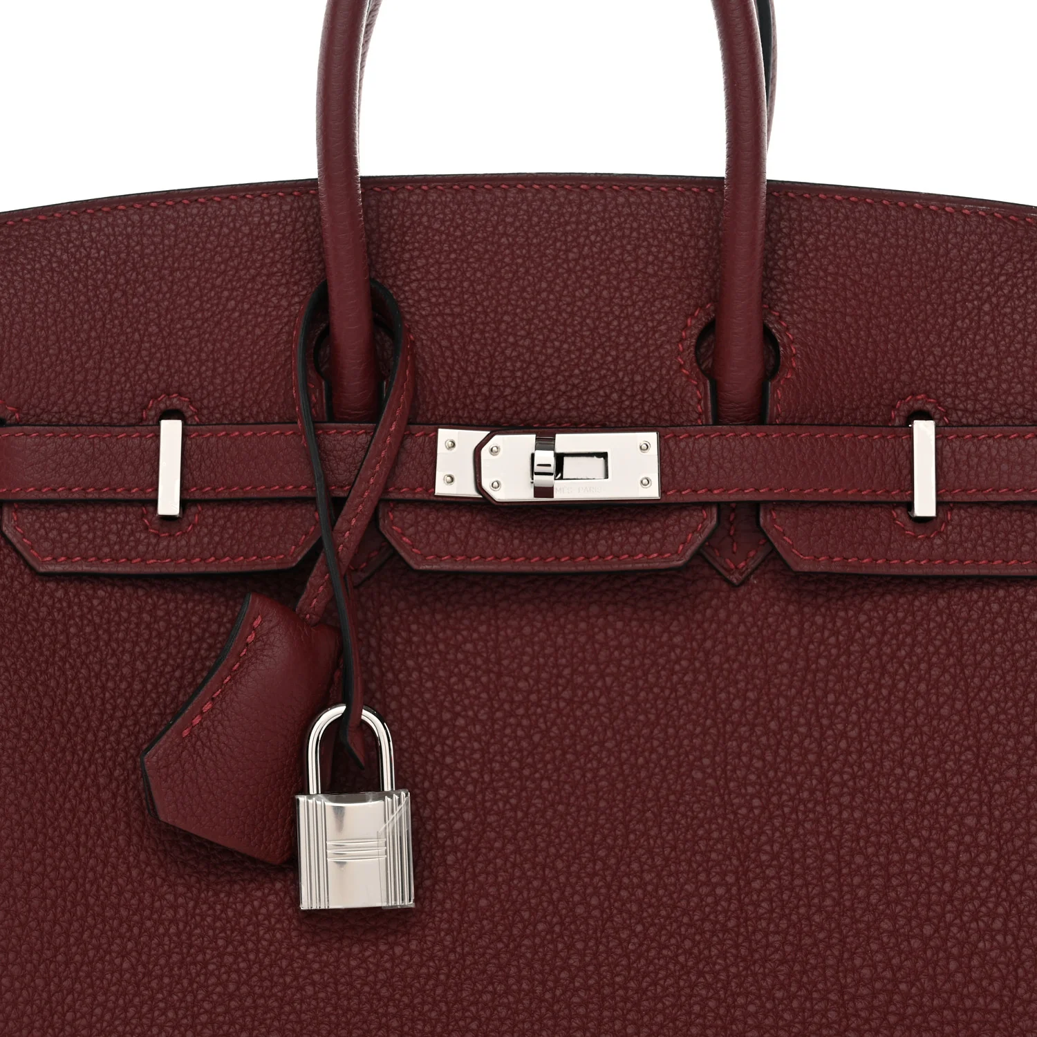 Togo Birkin 25 Rouge H - Image 7