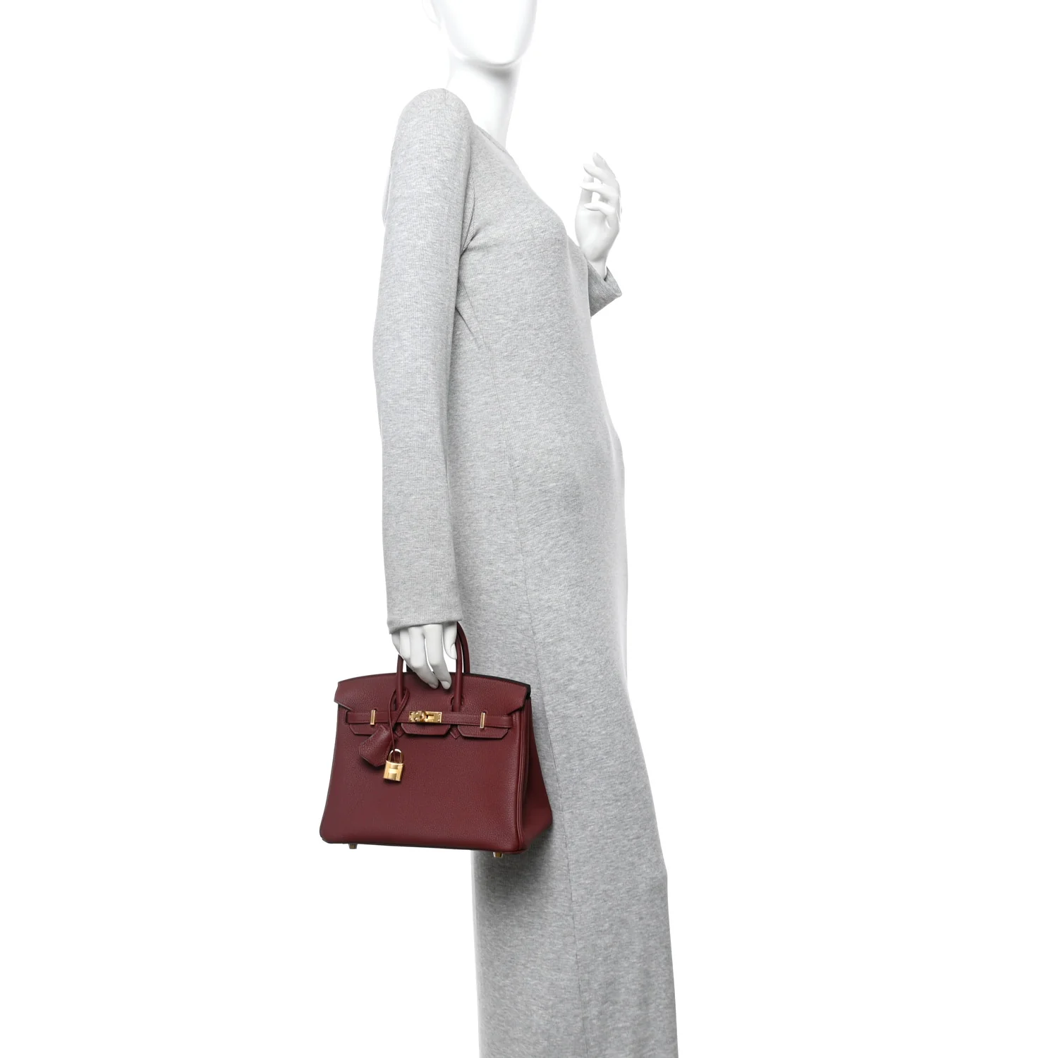 Togo Birkin 25 Rouge H - Image 2