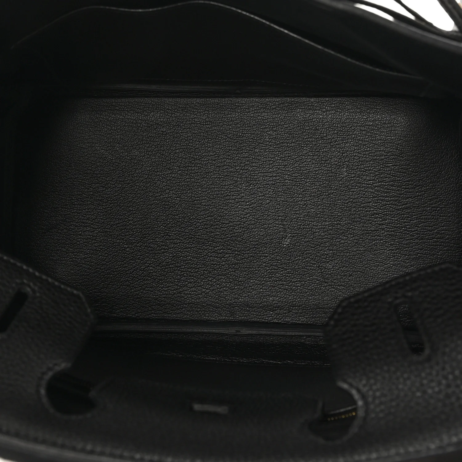 Togo BIRKIN 30 Black - Image 5